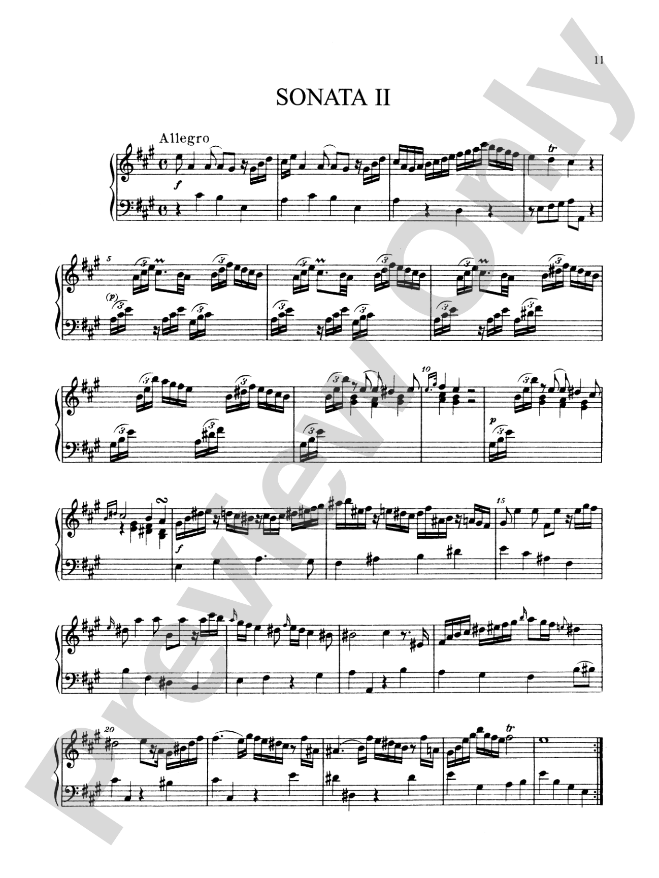 Bach: Nine Sonatas