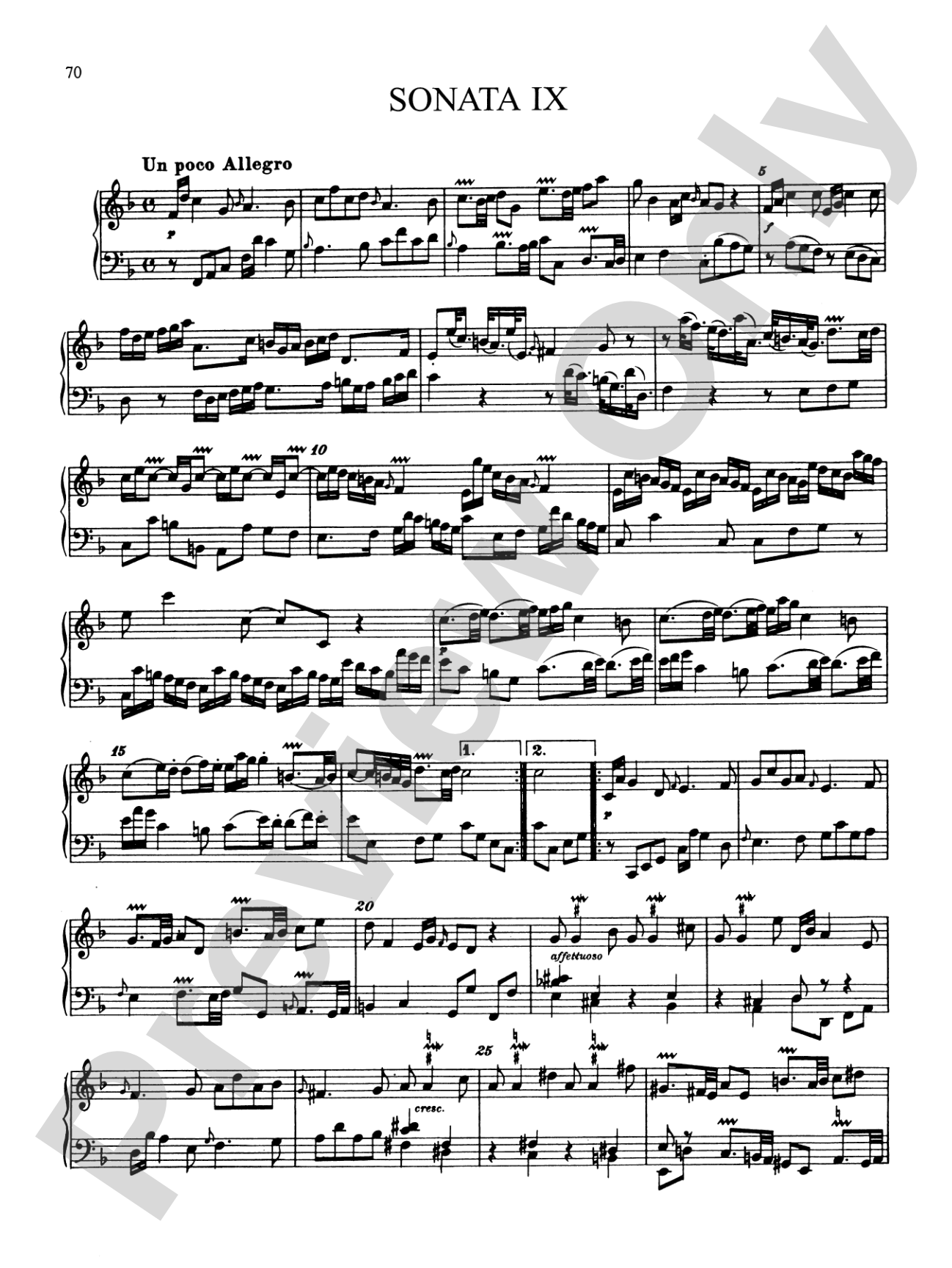 Bach: Nine Sonatas