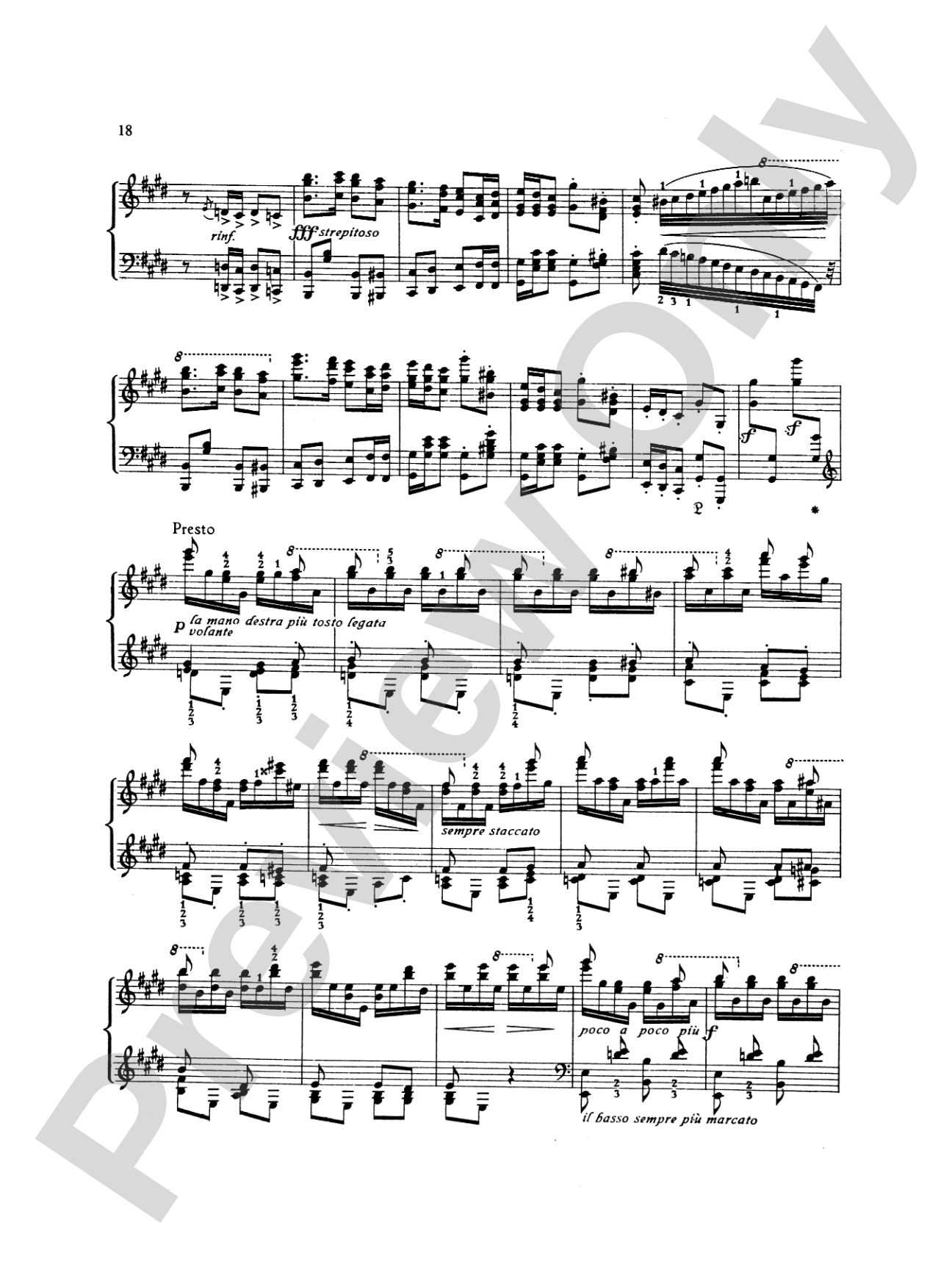 Liszt: Hungarian Rhapsodies (Nos. 1 & 2): Piano Book