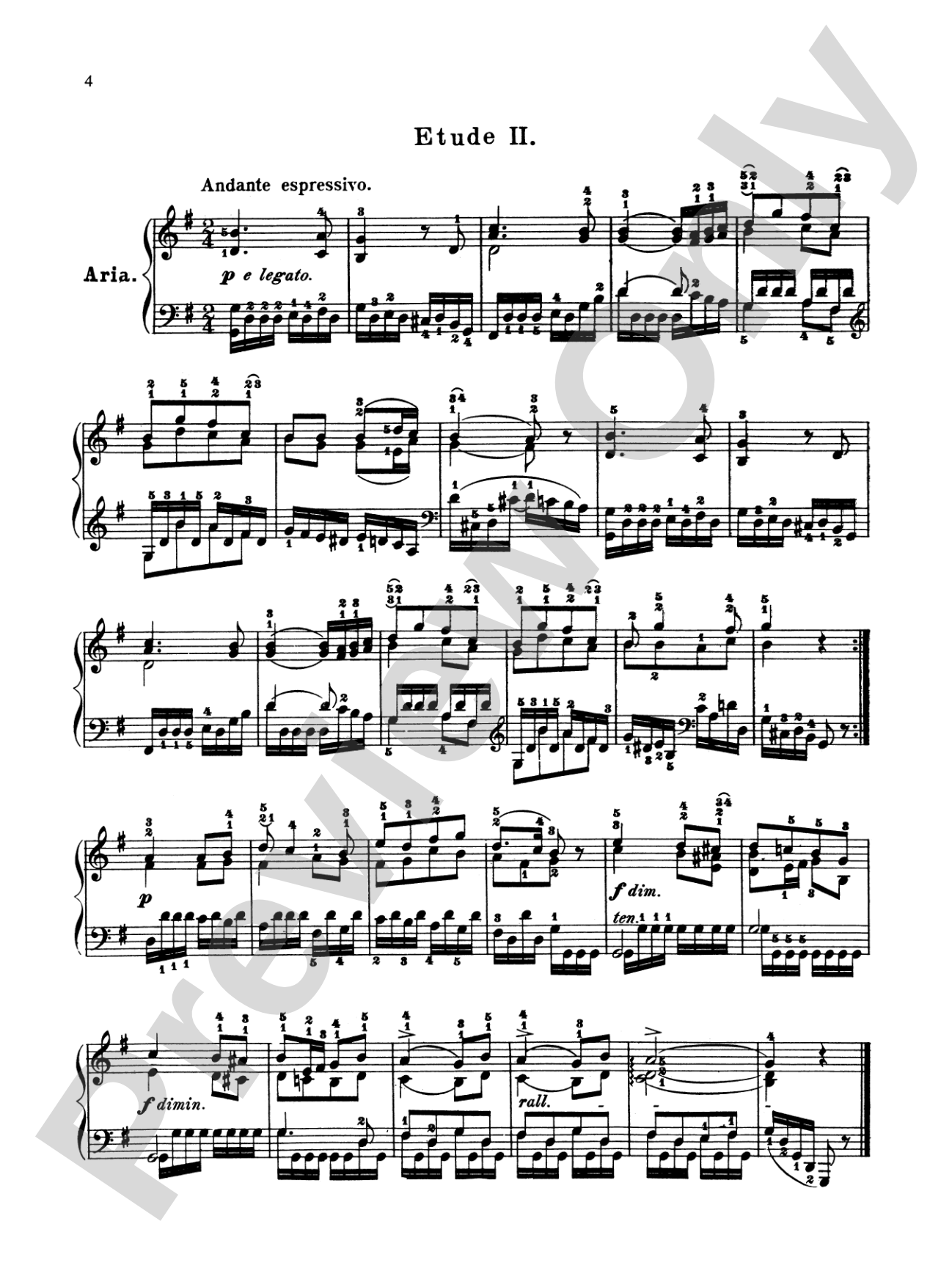 Bertini: Forty-eight Studies, Op. 29 & 32