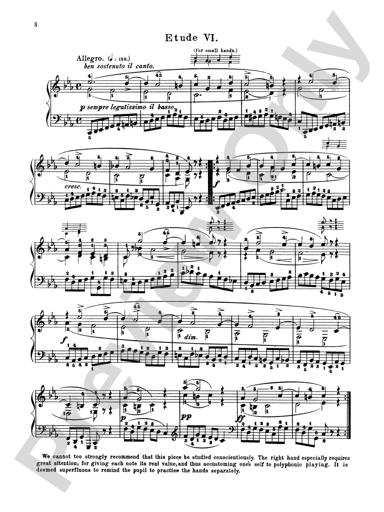 Bertini: Forty-eight Studies, Op. 29 & 32