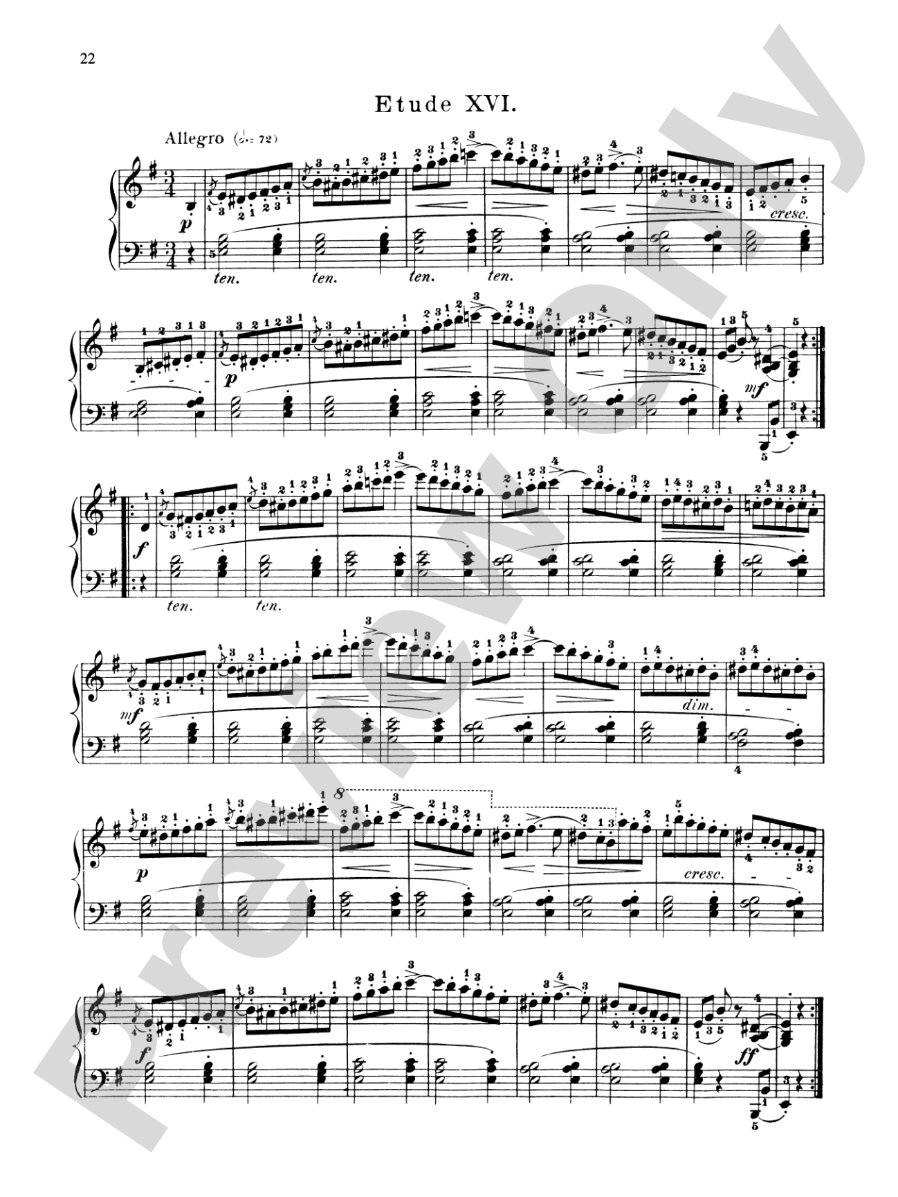 Bertini: Forty-eight Studies, Op. 29 & 32