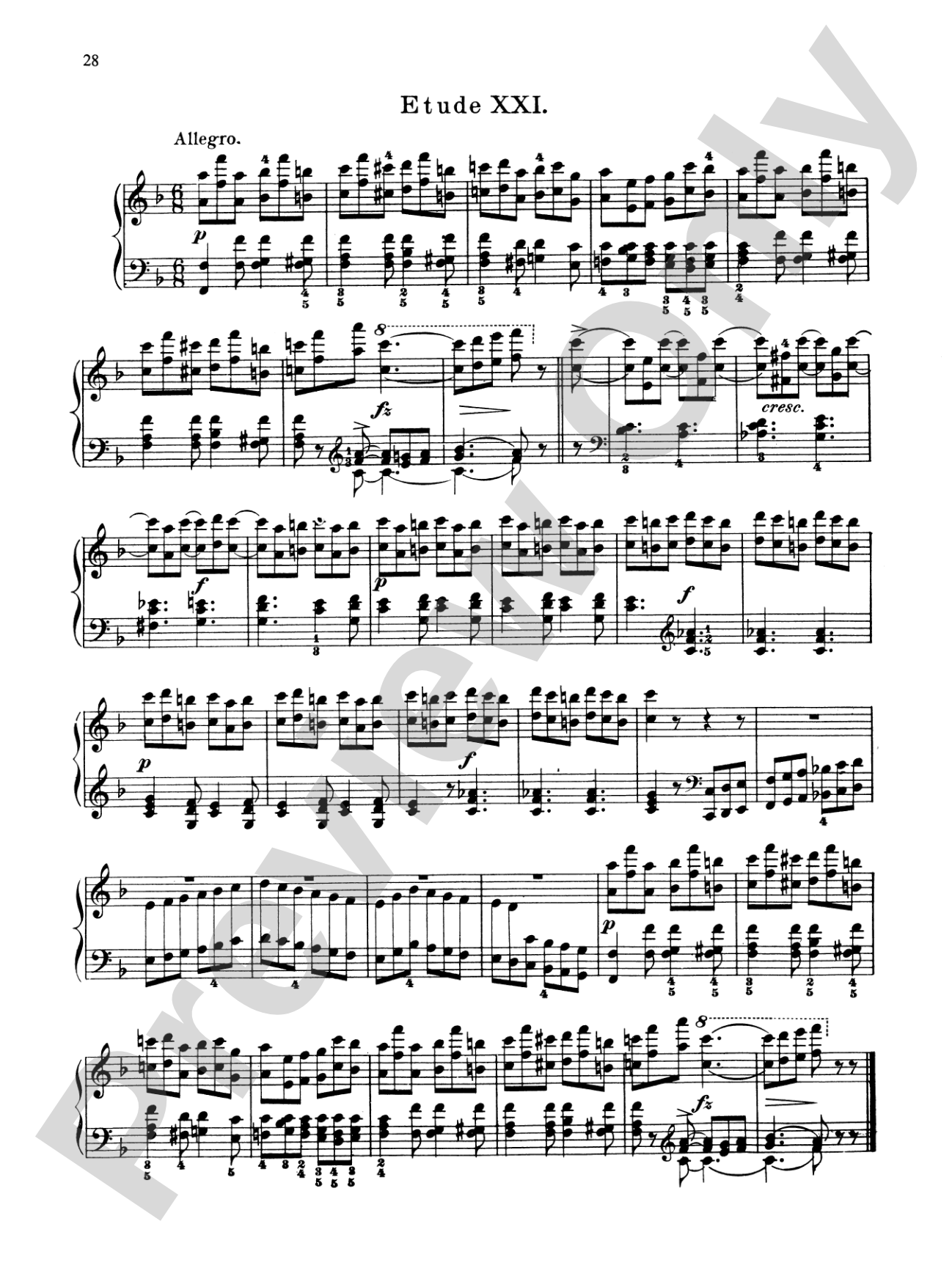Bertini: Forty-eight Studies, Op. 29 & 32