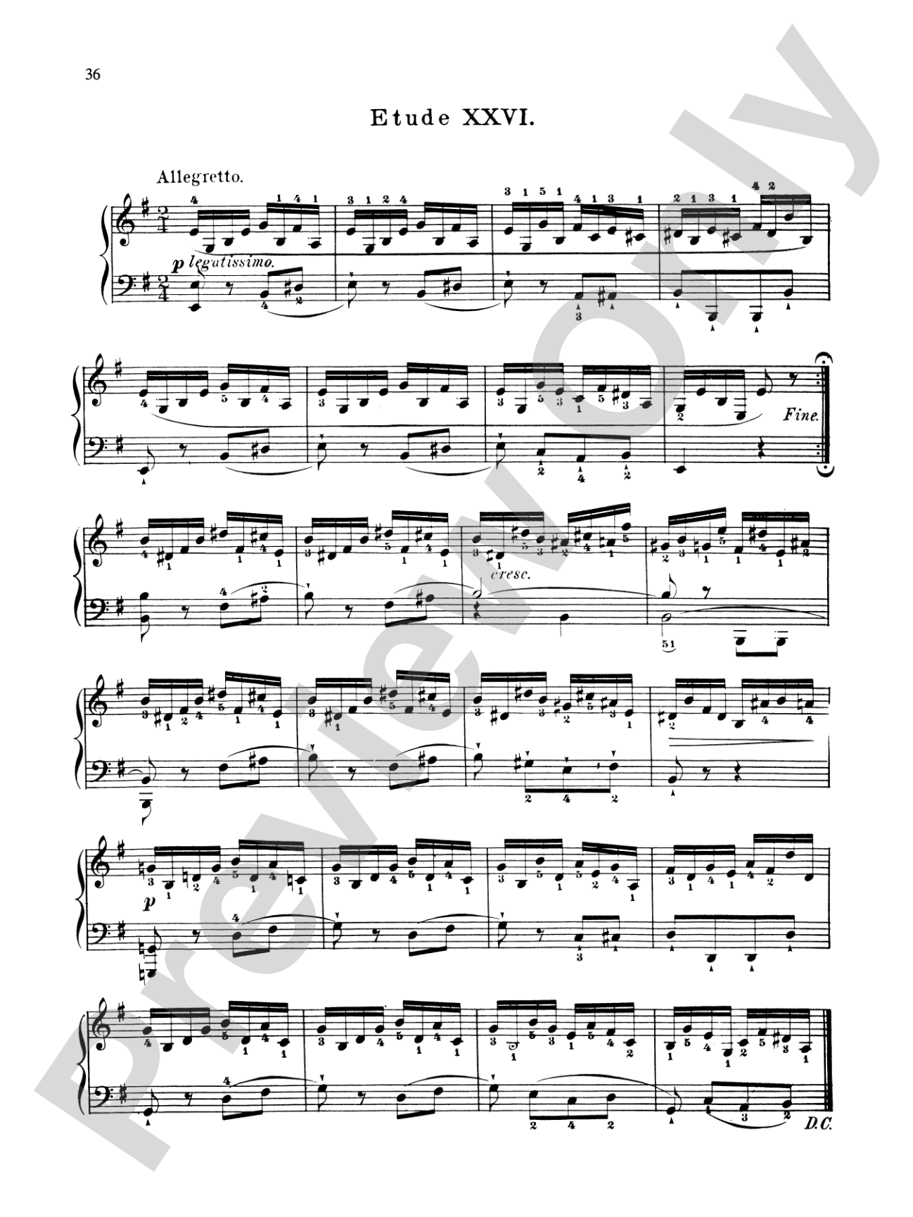 Bertini: Forty-eight Studies, Op. 29 & 32