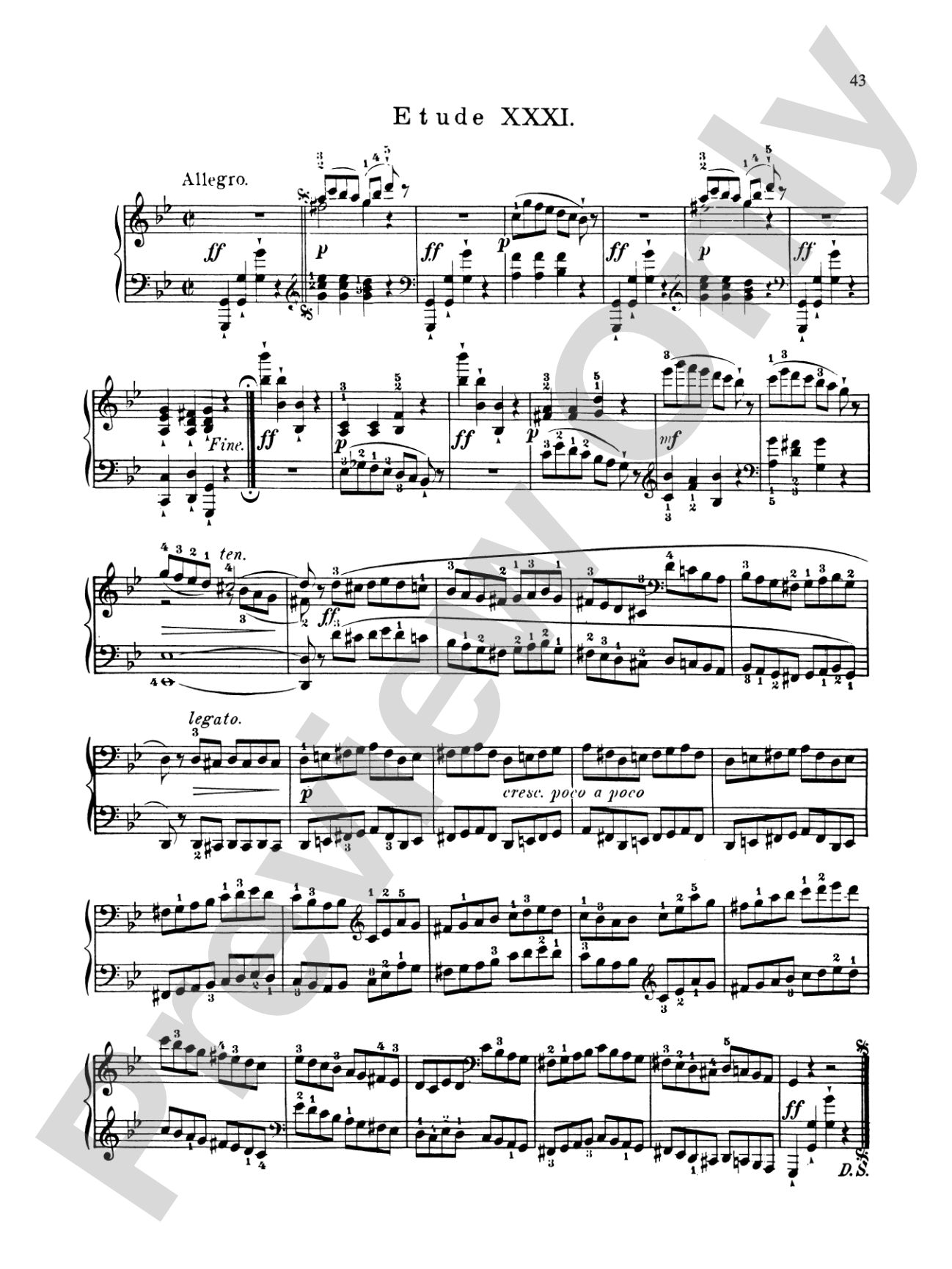 Bertini: Forty-eight Studies, Op. 29 & 32