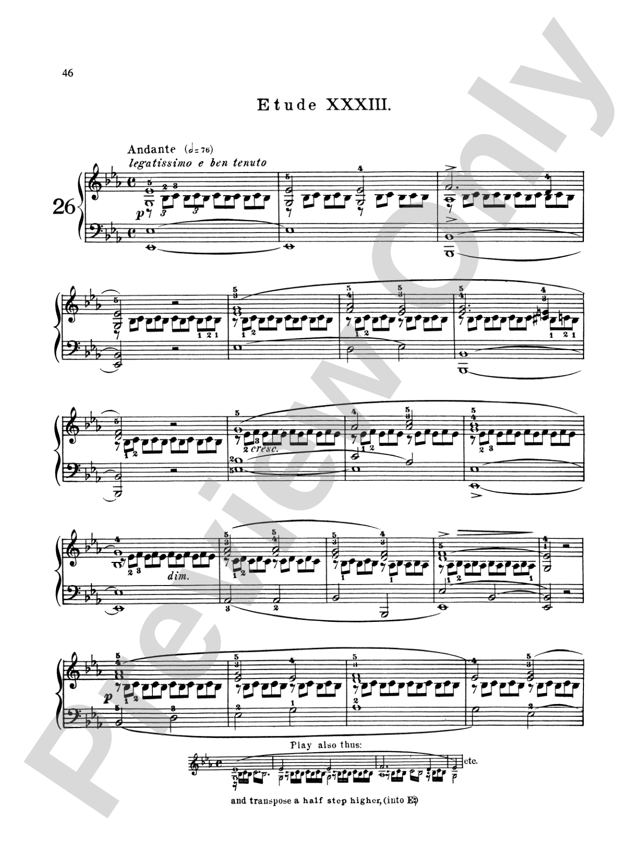 Bertini: Forty-eight Studies, Op. 29 & 32
