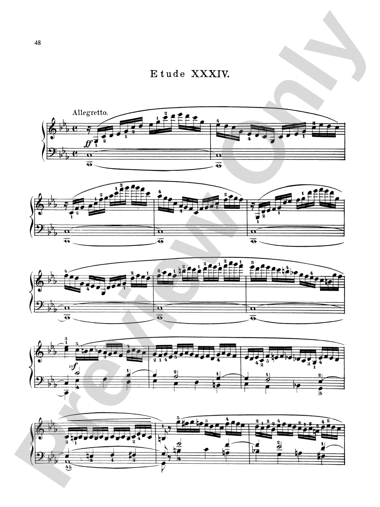 Bertini: Forty-eight Studies, Op. 29 & 32