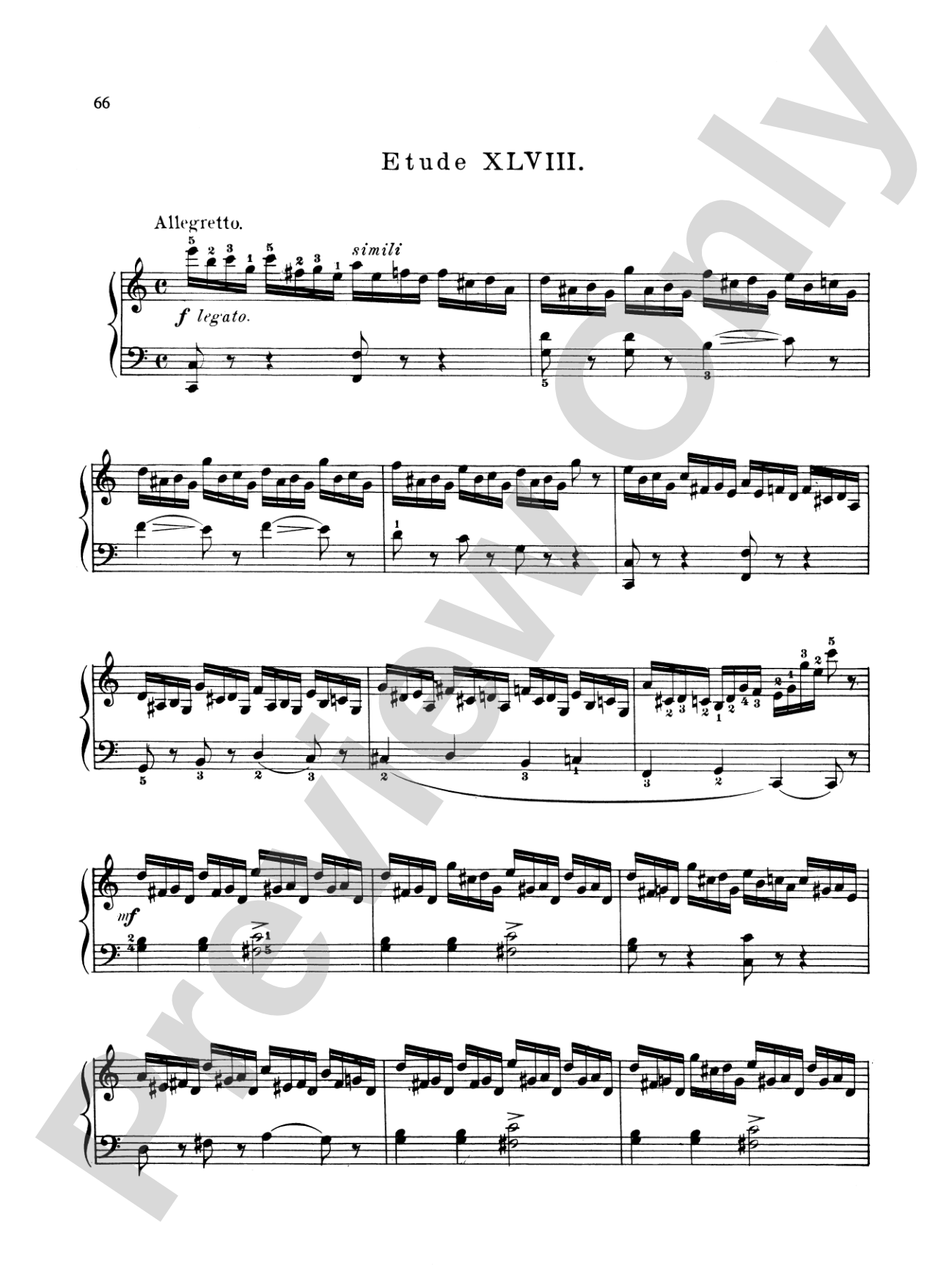 Bertini: Forty-eight Studies, Op. 29 & 32