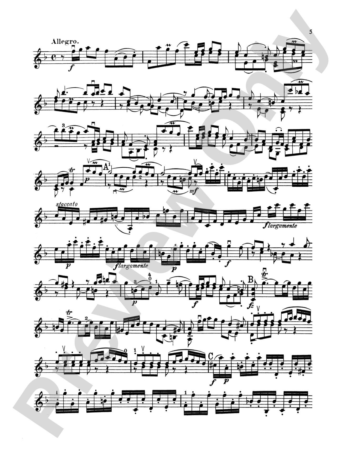 Tartini: Seven Sonatas: Violin Book