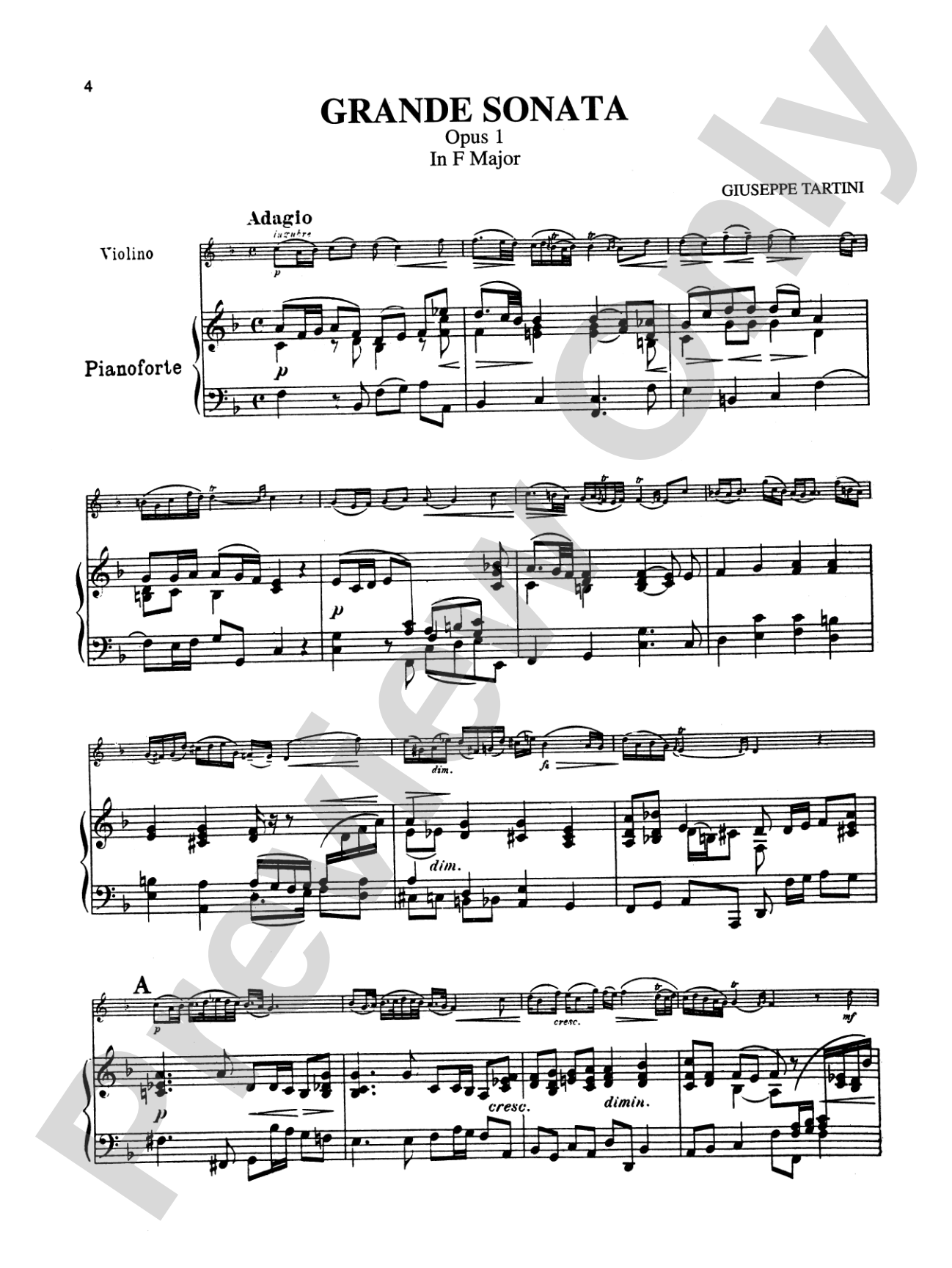 Tartini: Seven Sonatas
