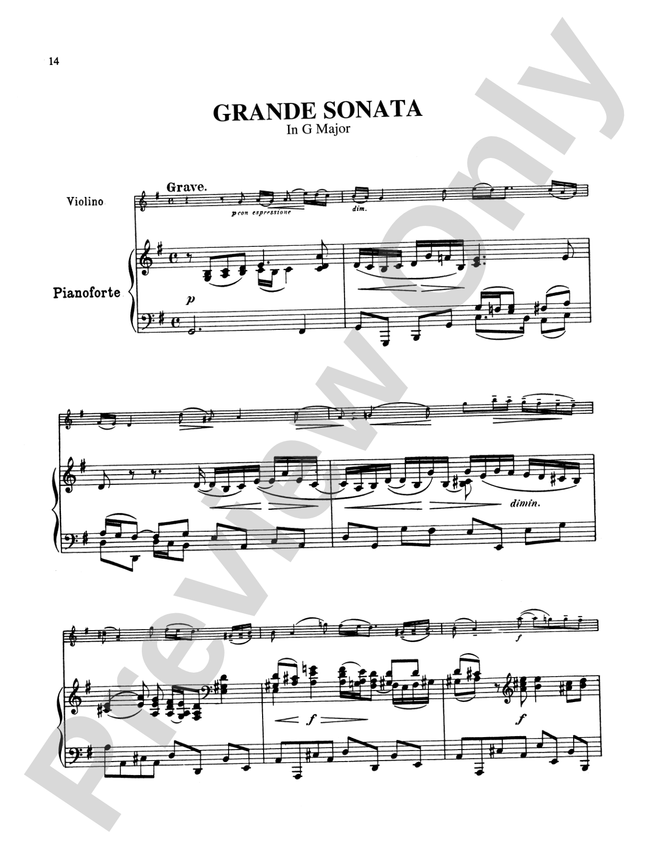 Tartini: Seven Sonatas