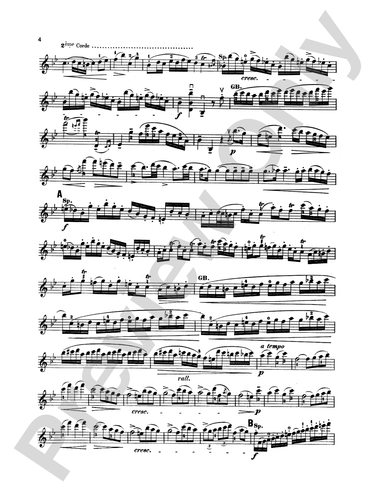 Rode: Concertos Nos. 6 and 7 (Ed. Grünwald): Violin Book