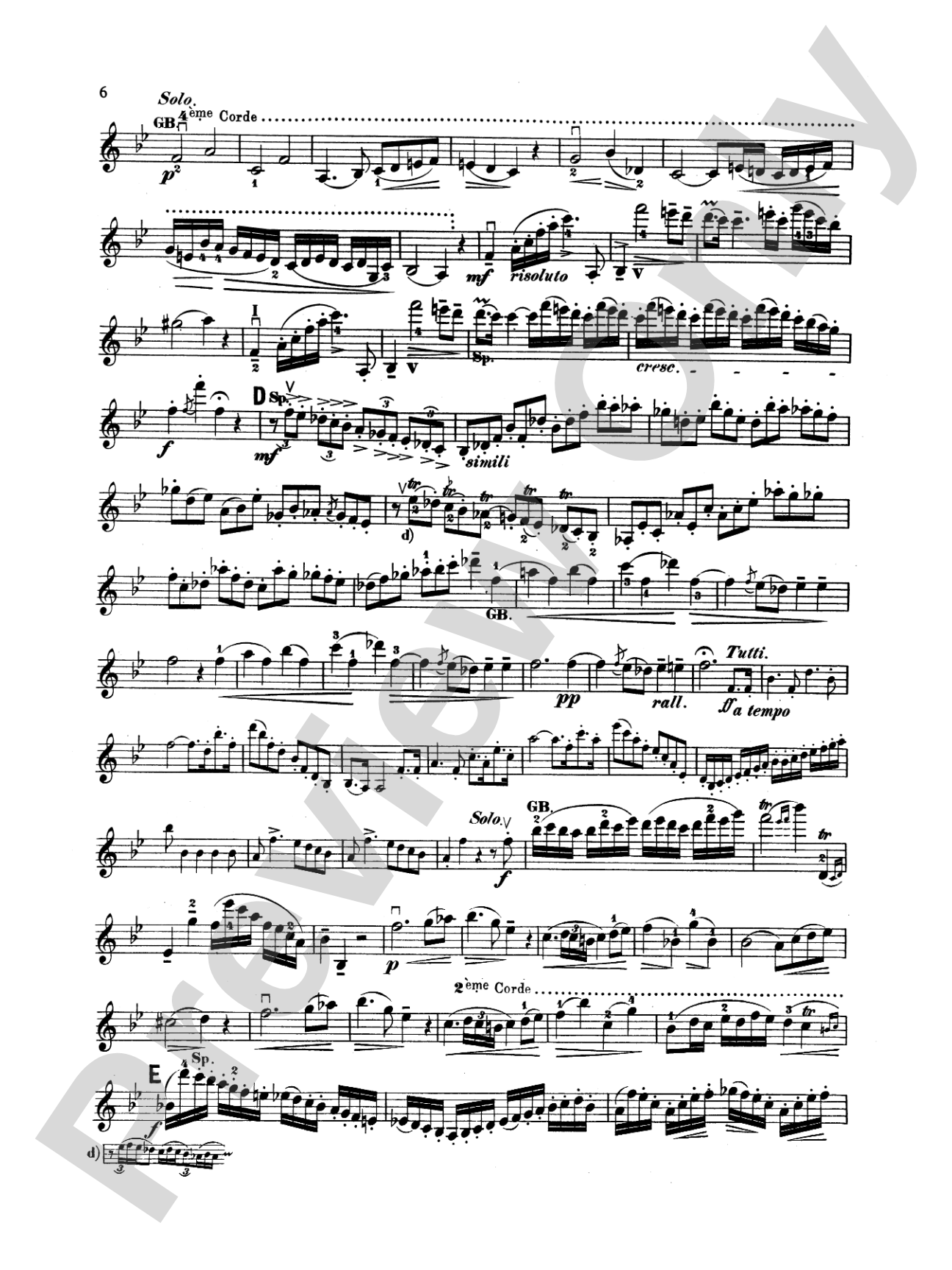 Rode: Concertos Nos. 6 and 7 (Ed. Grünwald): Violin Book