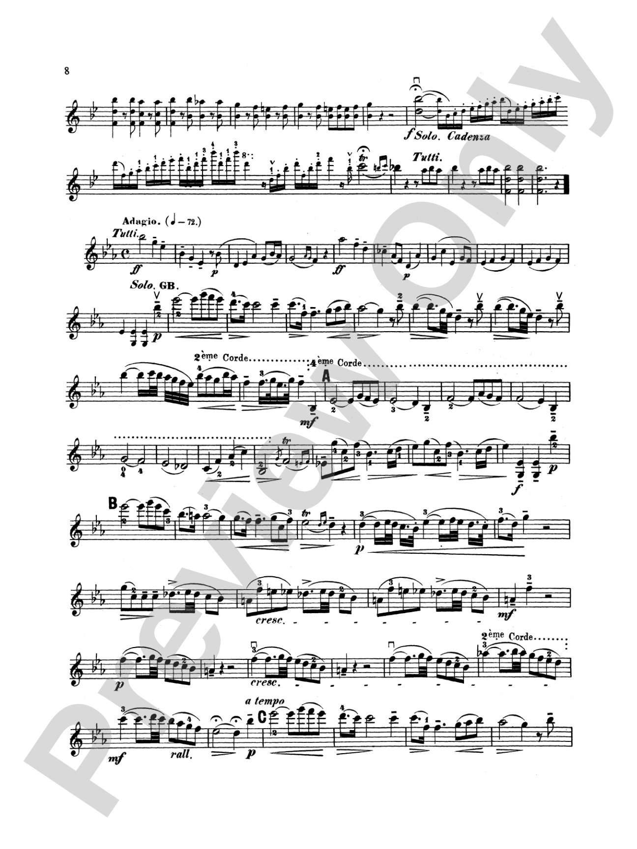Rode: Concertos Nos. 6 and 7 (Ed. Grünwald): Violin Book