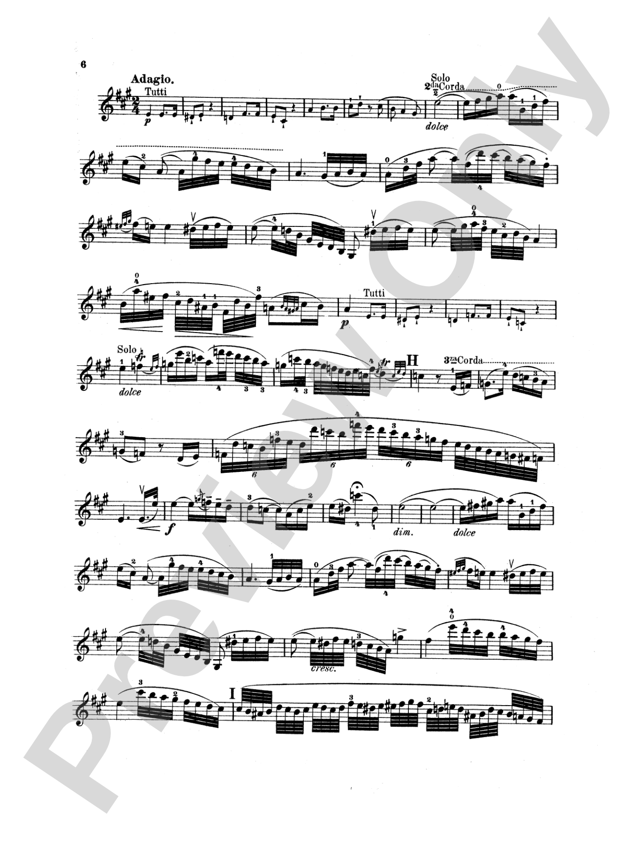 Kreutzer: Concerto No. 13 (Piano acc. Transcr. Friedrich Hermann): Violin Book