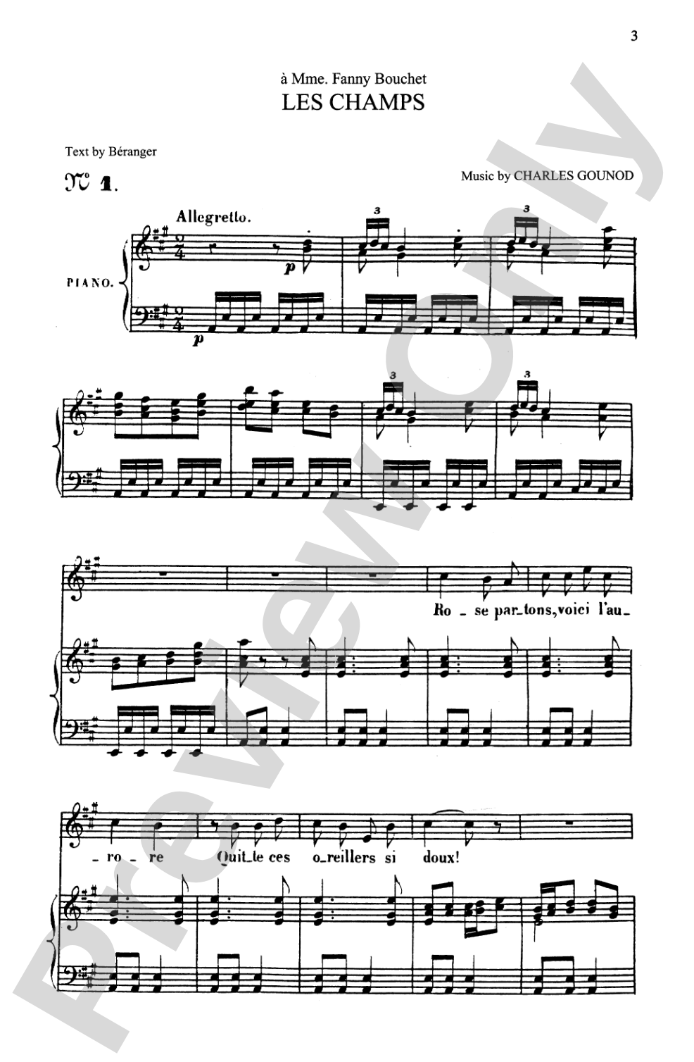 Gounod: Songs, Volume I, High Voice (French): High Voice Book