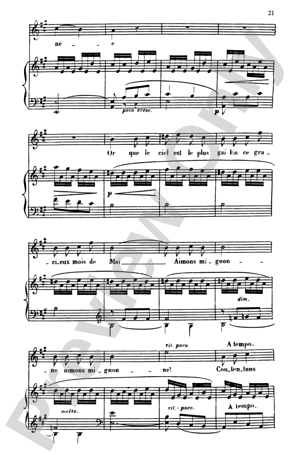 Gounod: Songs, Volume I, High Voice (French)