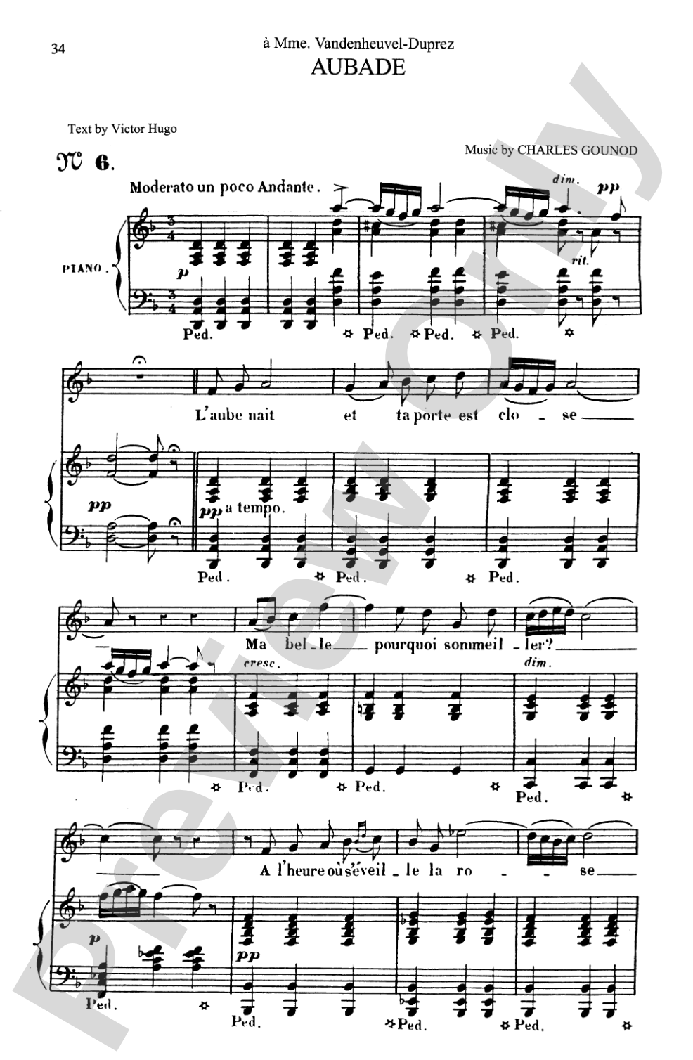 Gounod: Songs, Volume I, High Voice (French)