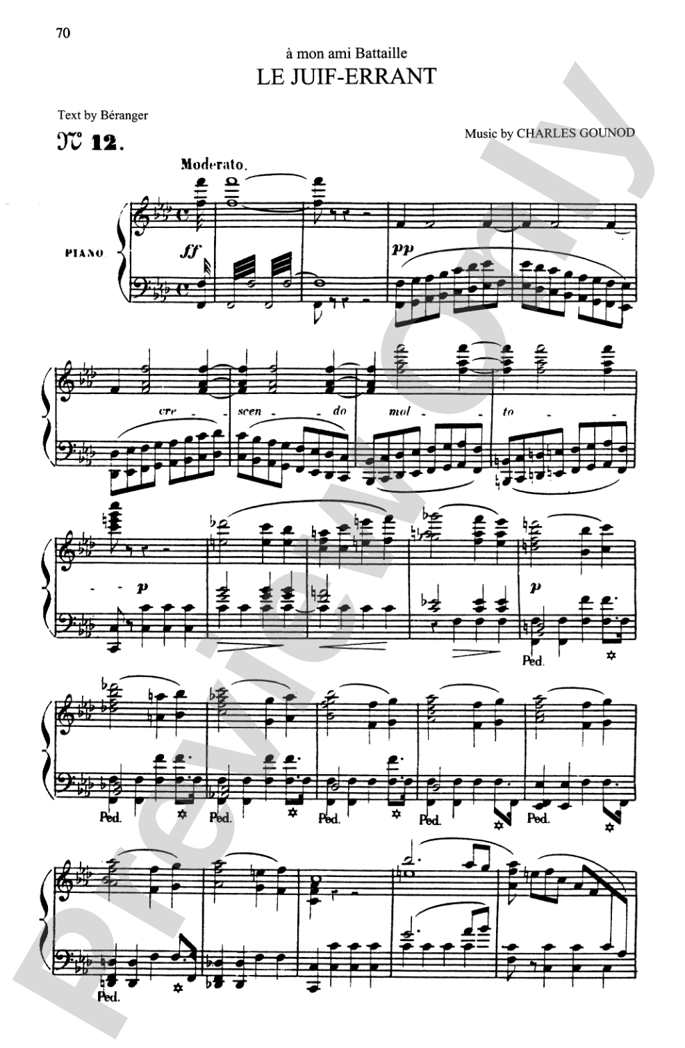 Gounod: Songs, Volume I, High Voice (French)
