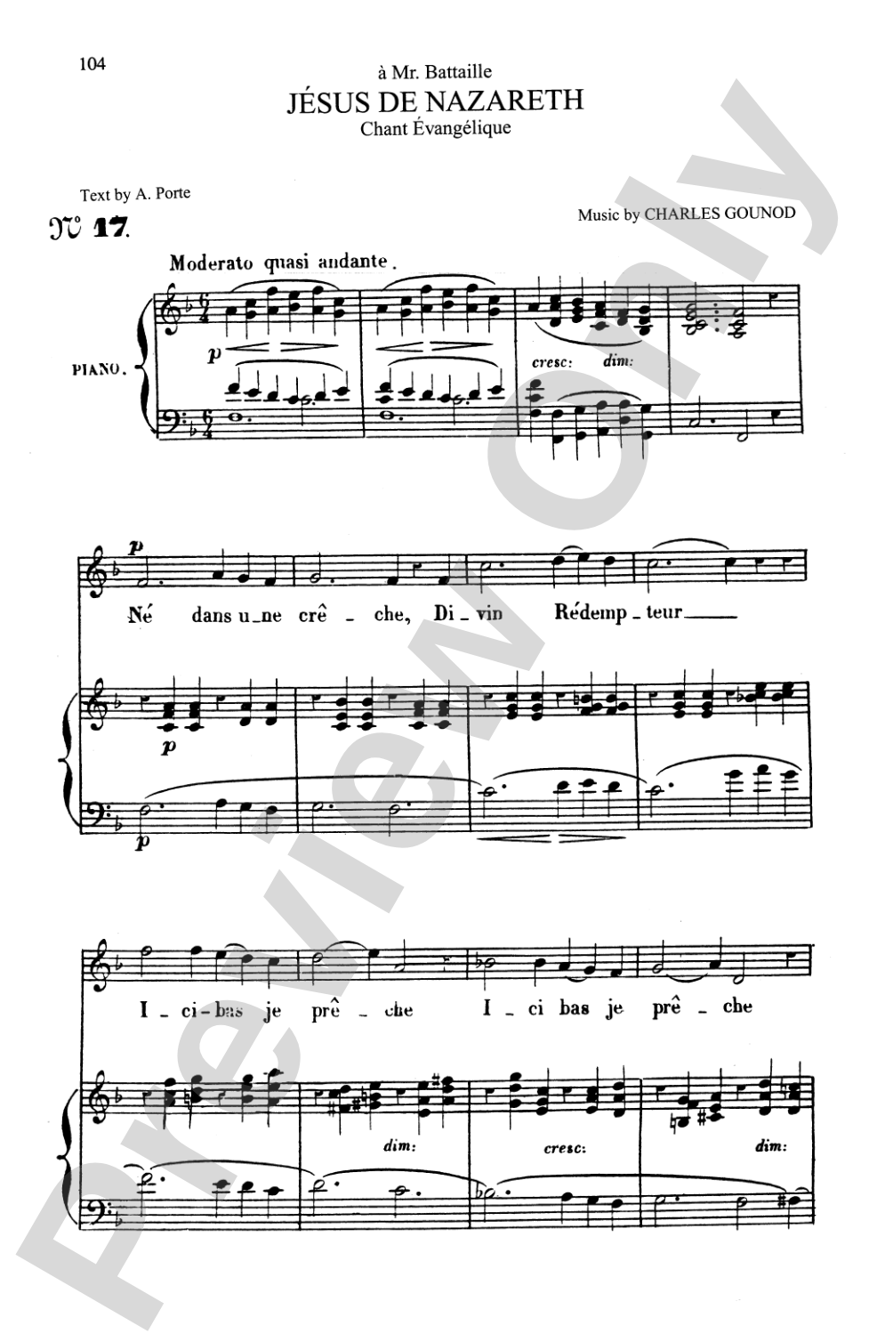 Gounod: Songs, Volume I, High Voice (French)