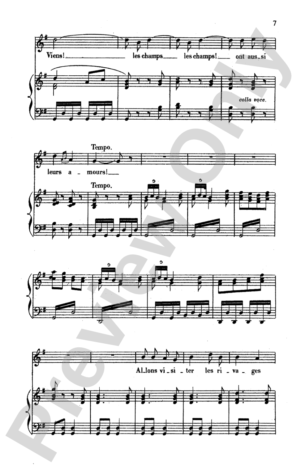 Gounod: Songs, Volume I, Medium Voice (French): Medium Voice Book