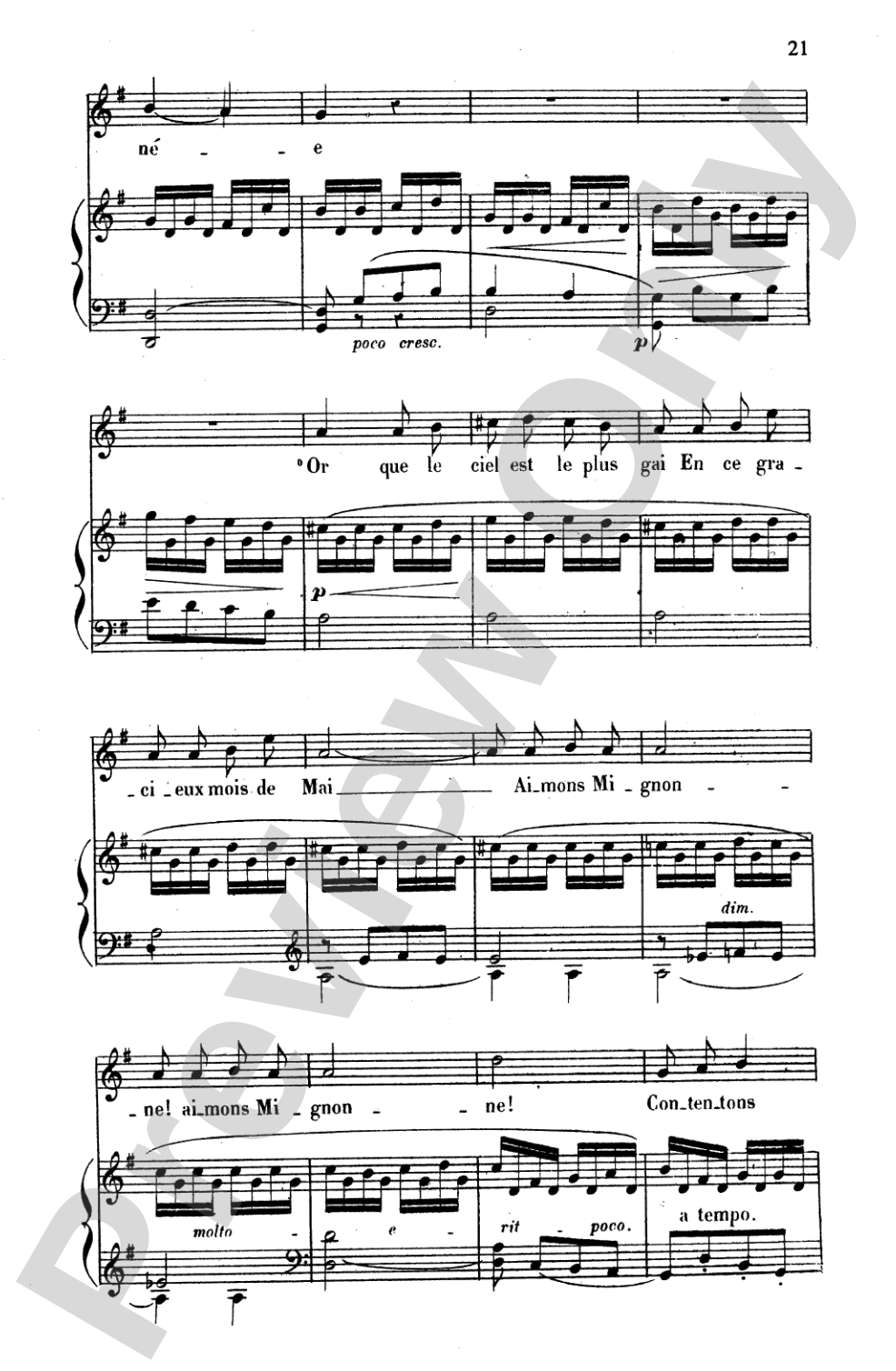 Gounod: Songs, Volume I, Medium Voice (French)