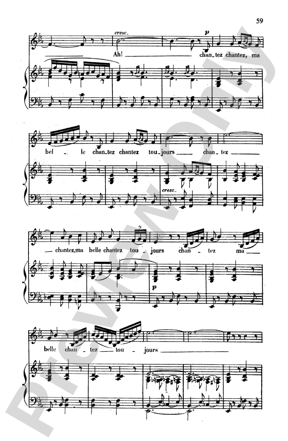 Gounod: Songs, Volume I, Medium Voice (French)