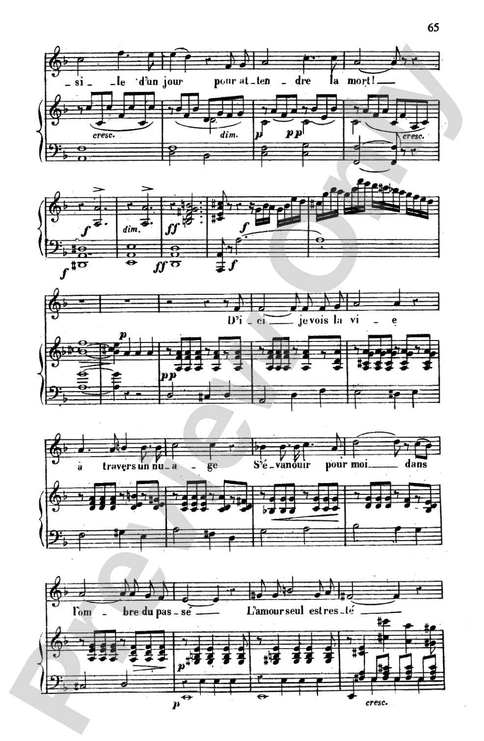 Gounod: Songs, Volume I, Medium Voice (French)