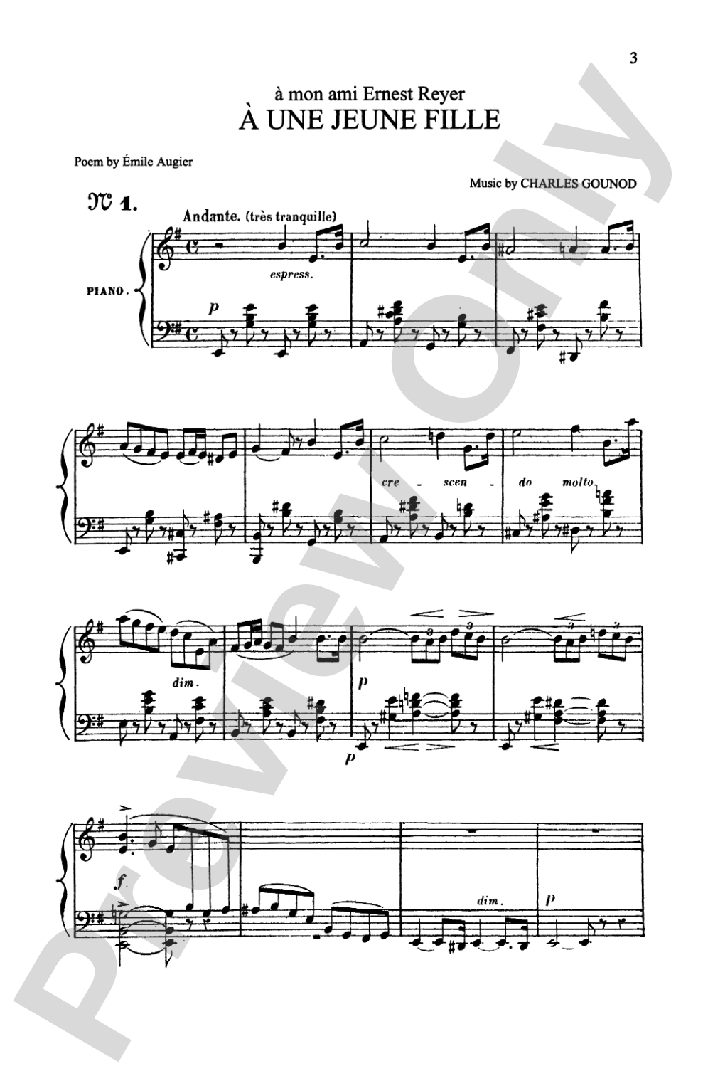 Gounod: Songs, Volume II, High Voice (French): High Voice Book