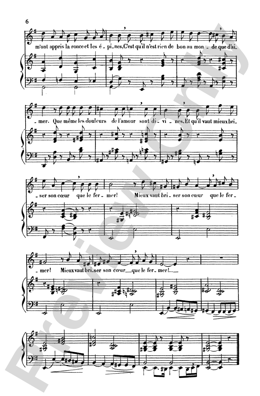 Gounod: Songs, Volume II, High Voice (French): High Voice Book