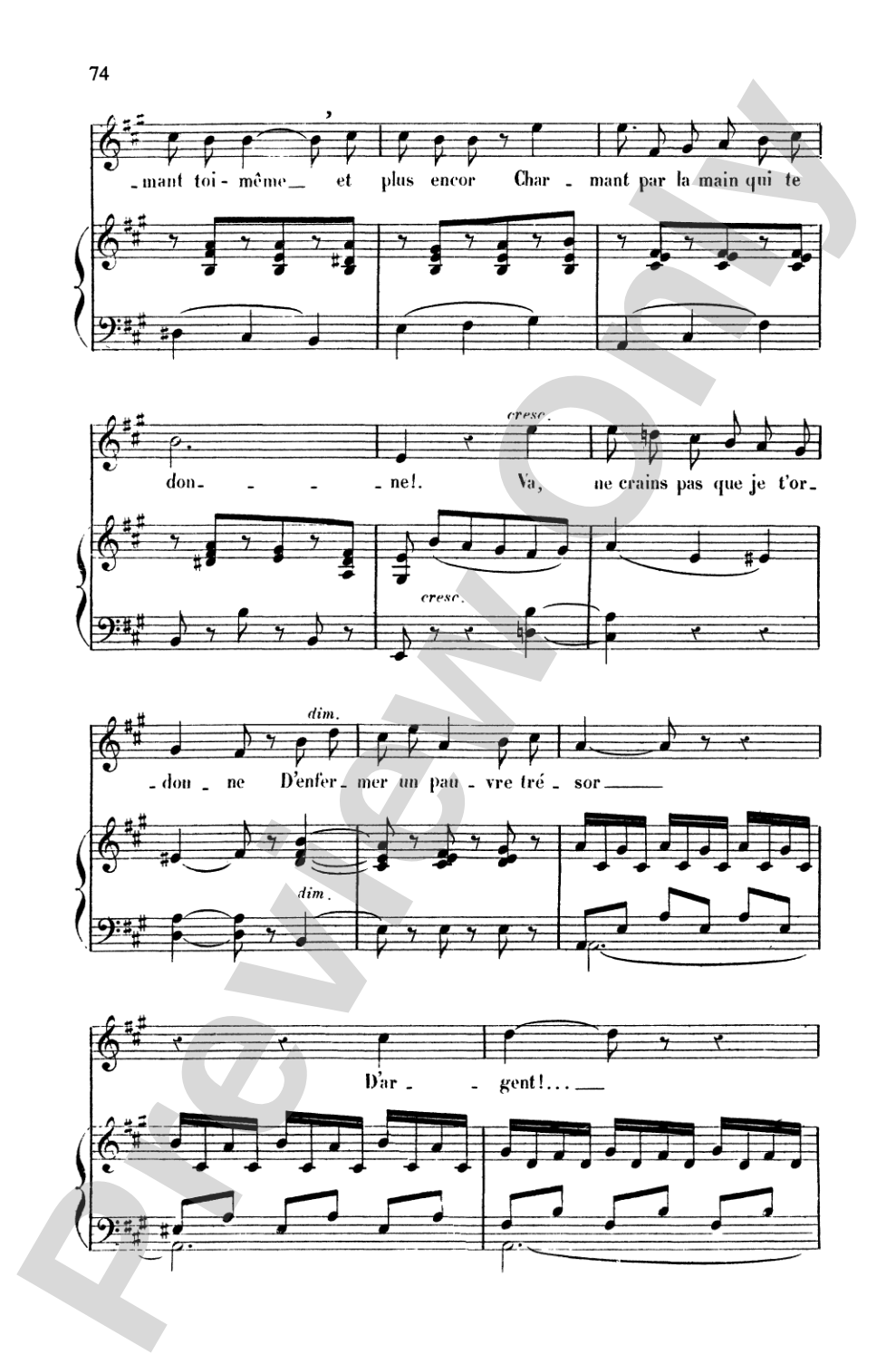 Gounod: Songs, Volume II, High Voice (French)