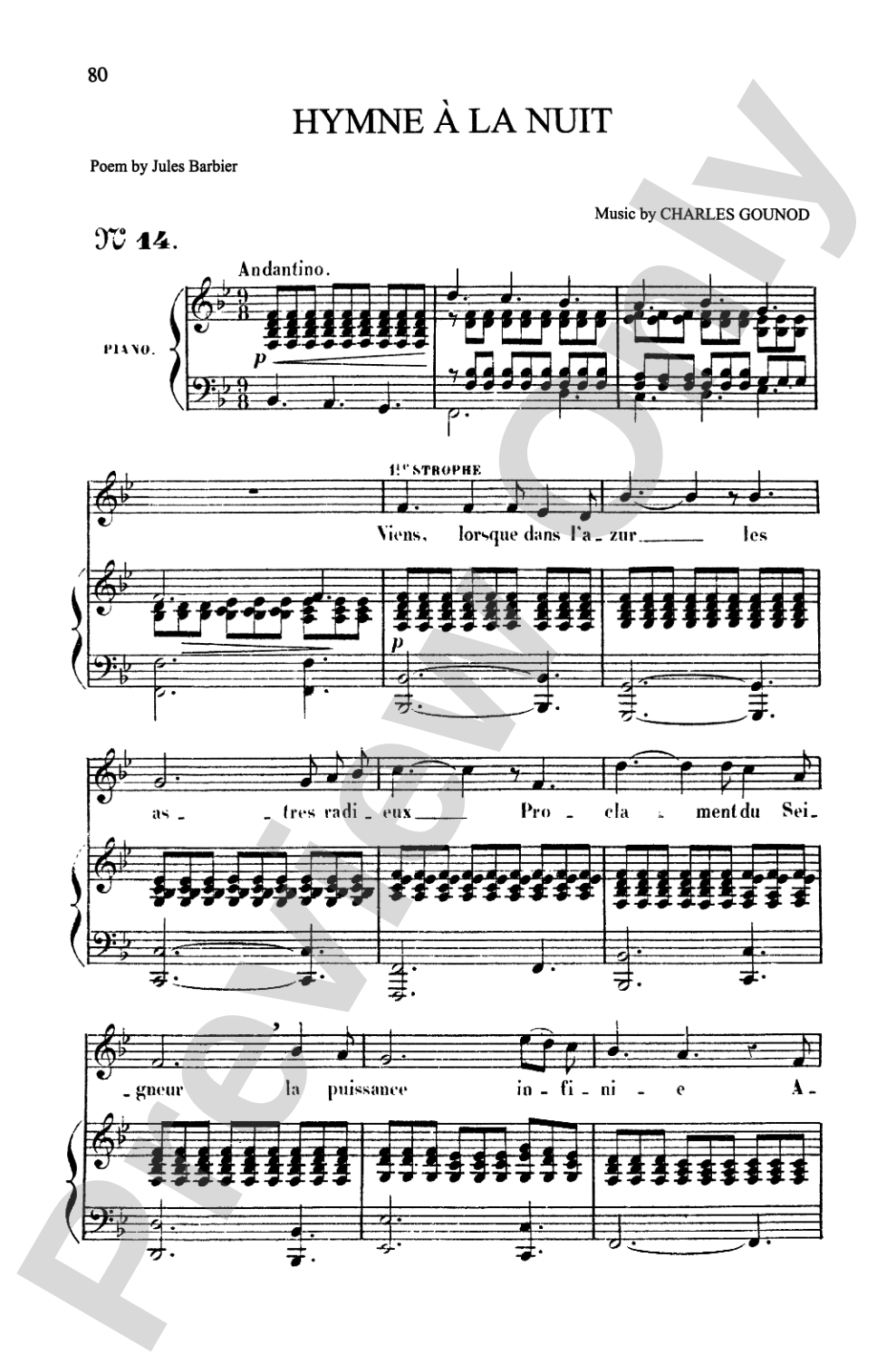 Gounod: Songs, Volume II, High Voice (French)