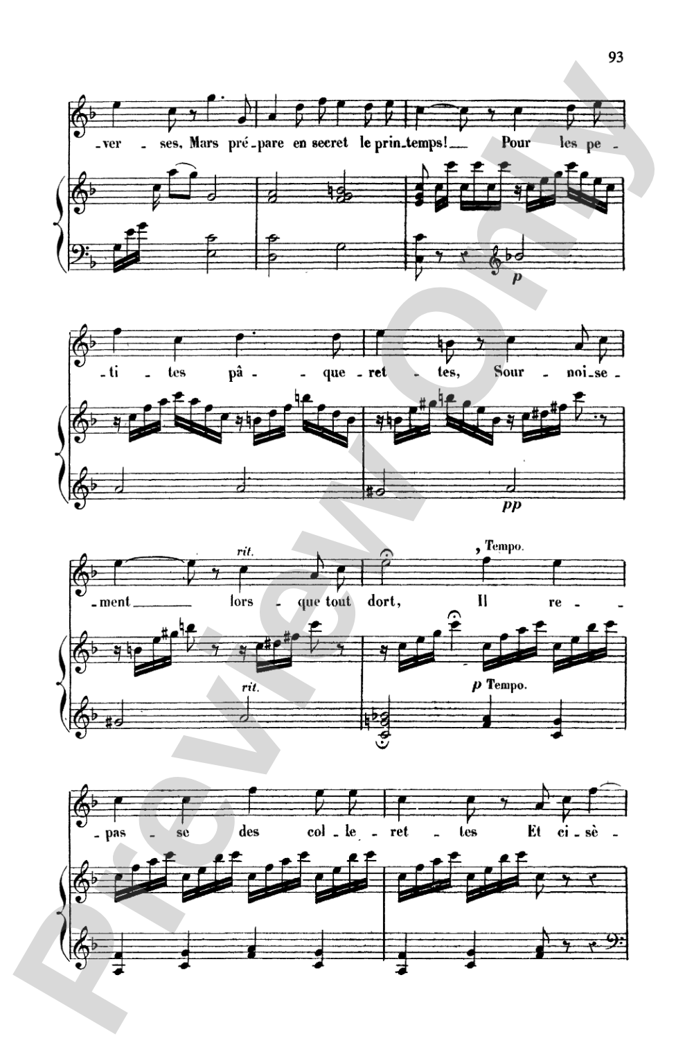Gounod: Songs, Volume II, High Voice (French)