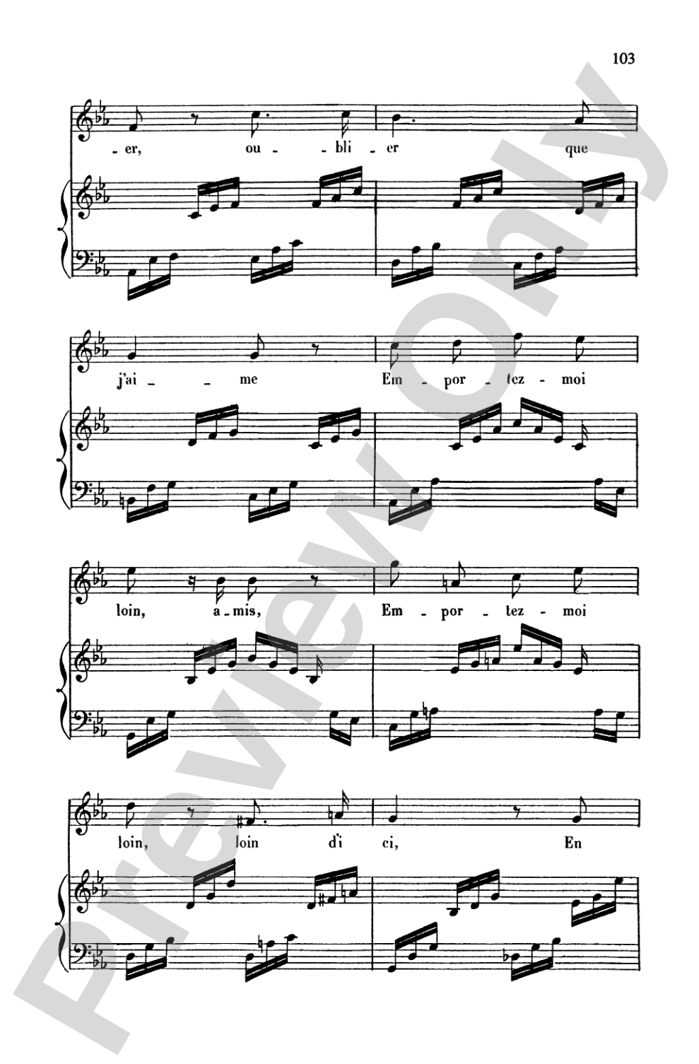 Gounod: Songs, Volume II, High Voice (French)