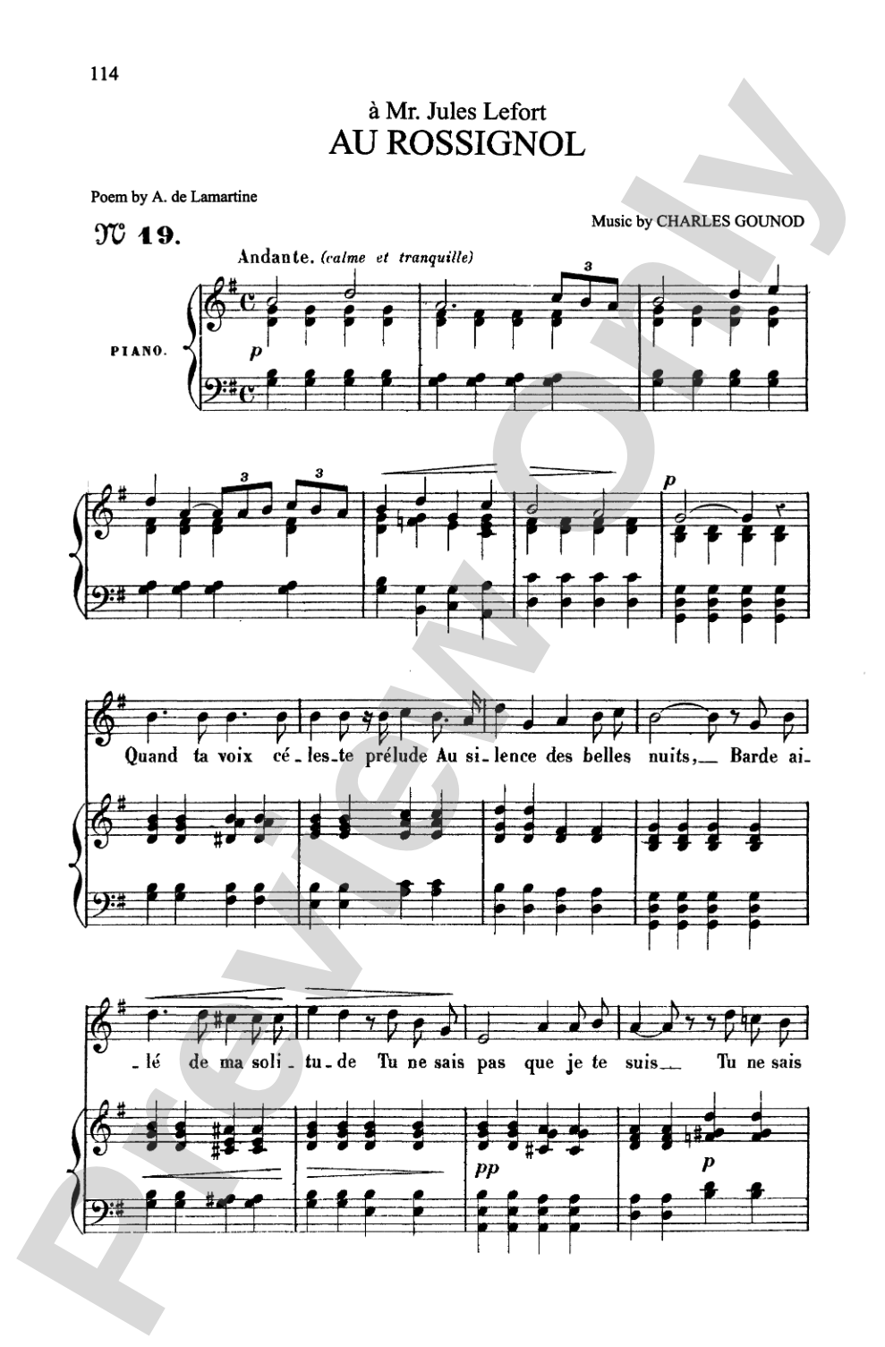 Gounod: Songs, Volume II, High Voice (French)