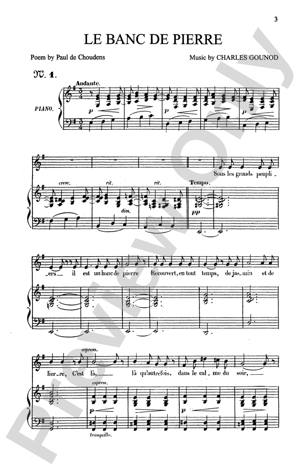 Gounod: Songs, Volume IV, High Voice (French): High Voice Book