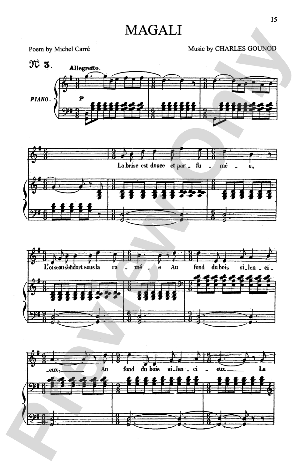 Gounod: Songs, Volume IV, High Voice (French)