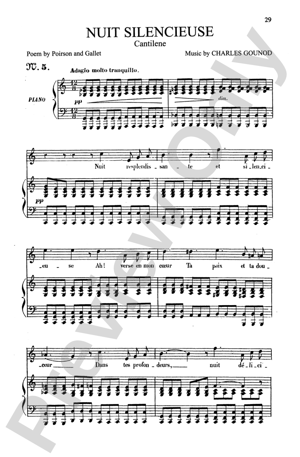 Gounod: Songs, Volume IV, High Voice (French)