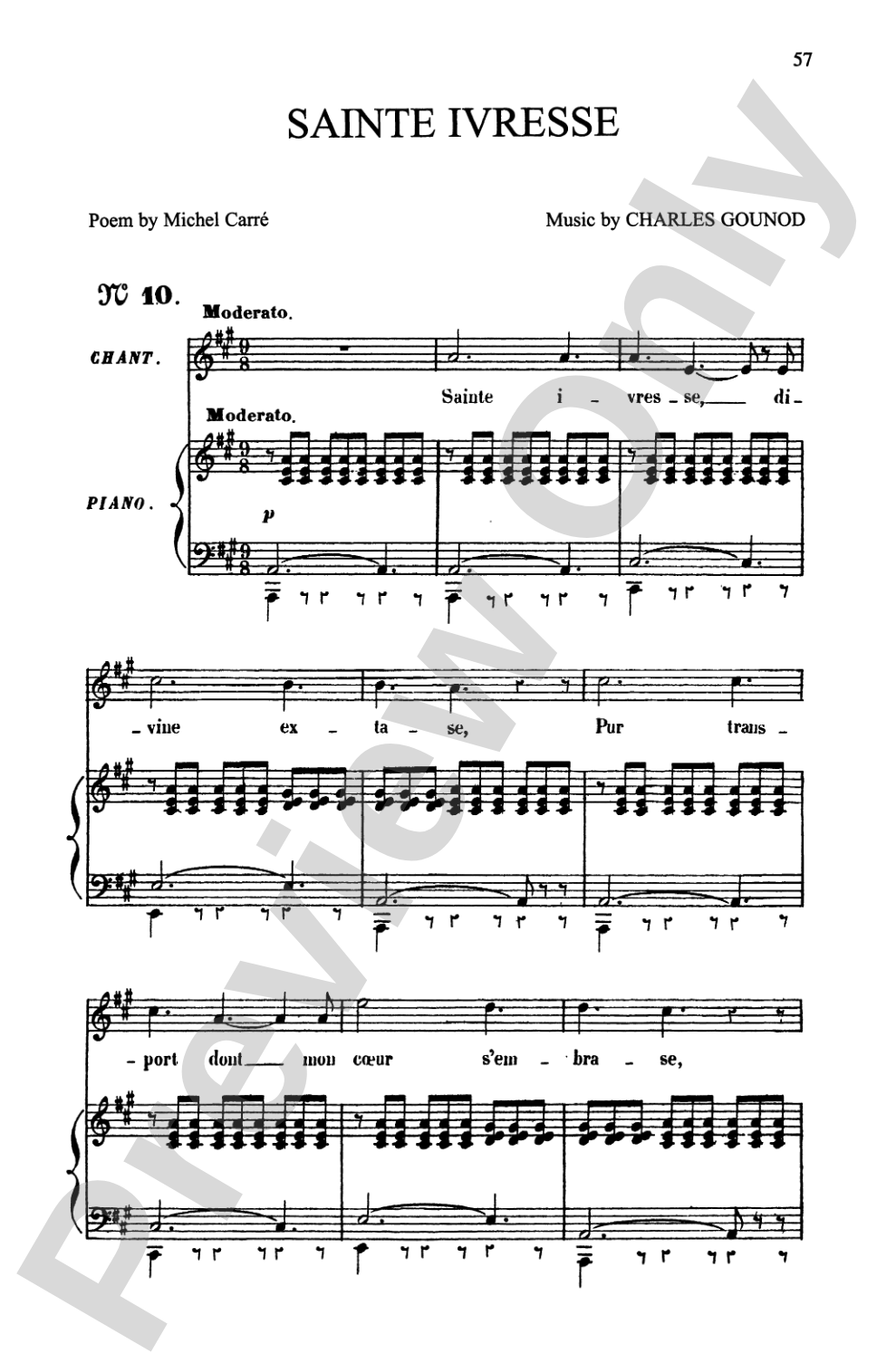 Gounod: Songs, Volume IV, High Voice (French)