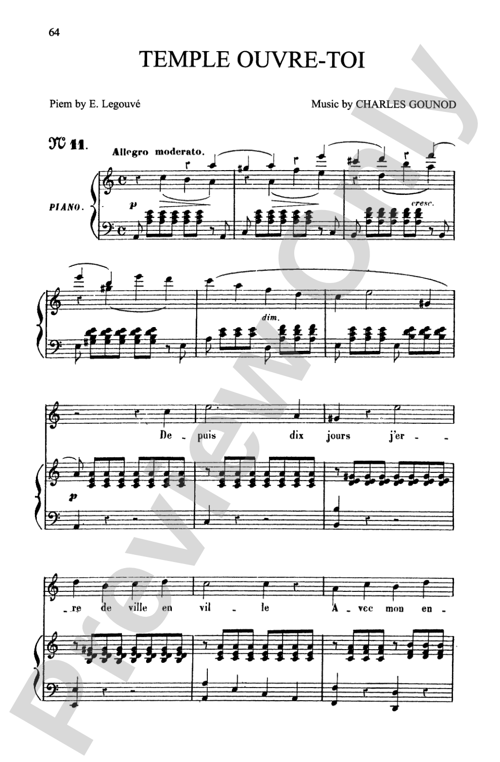 Gounod: Songs, Volume IV, High Voice (French)