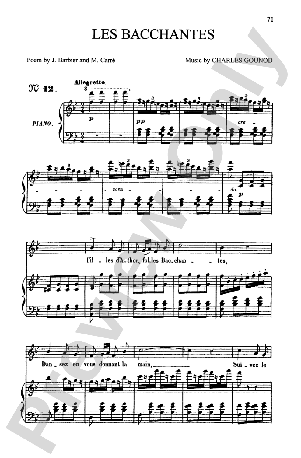 Gounod: Songs, Volume IV, High Voice (French)