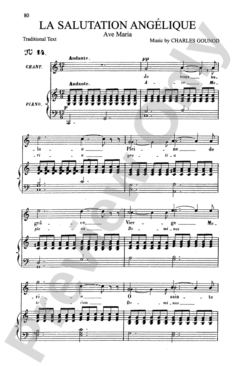 Gounod: Songs, Volume IV, High Voice (French)