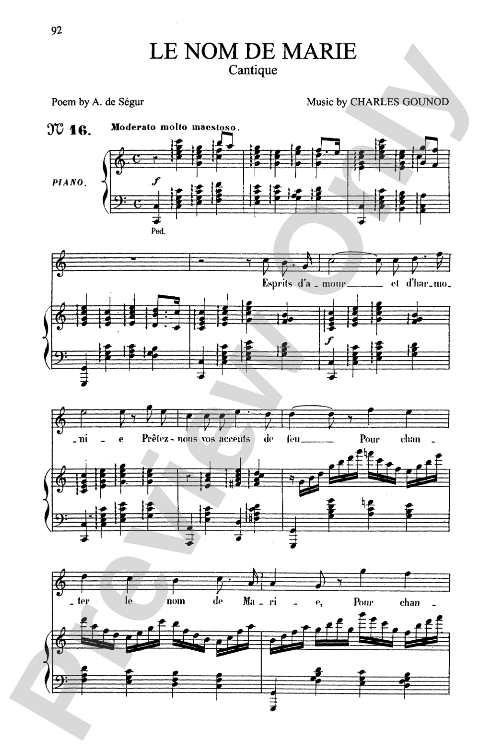 Gounod: Songs, Volume IV, High Voice (French)