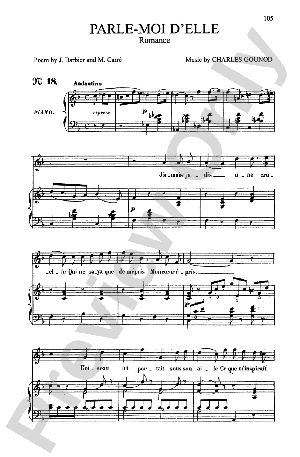 Gounod: Songs, Volume IV, High Voice (French)