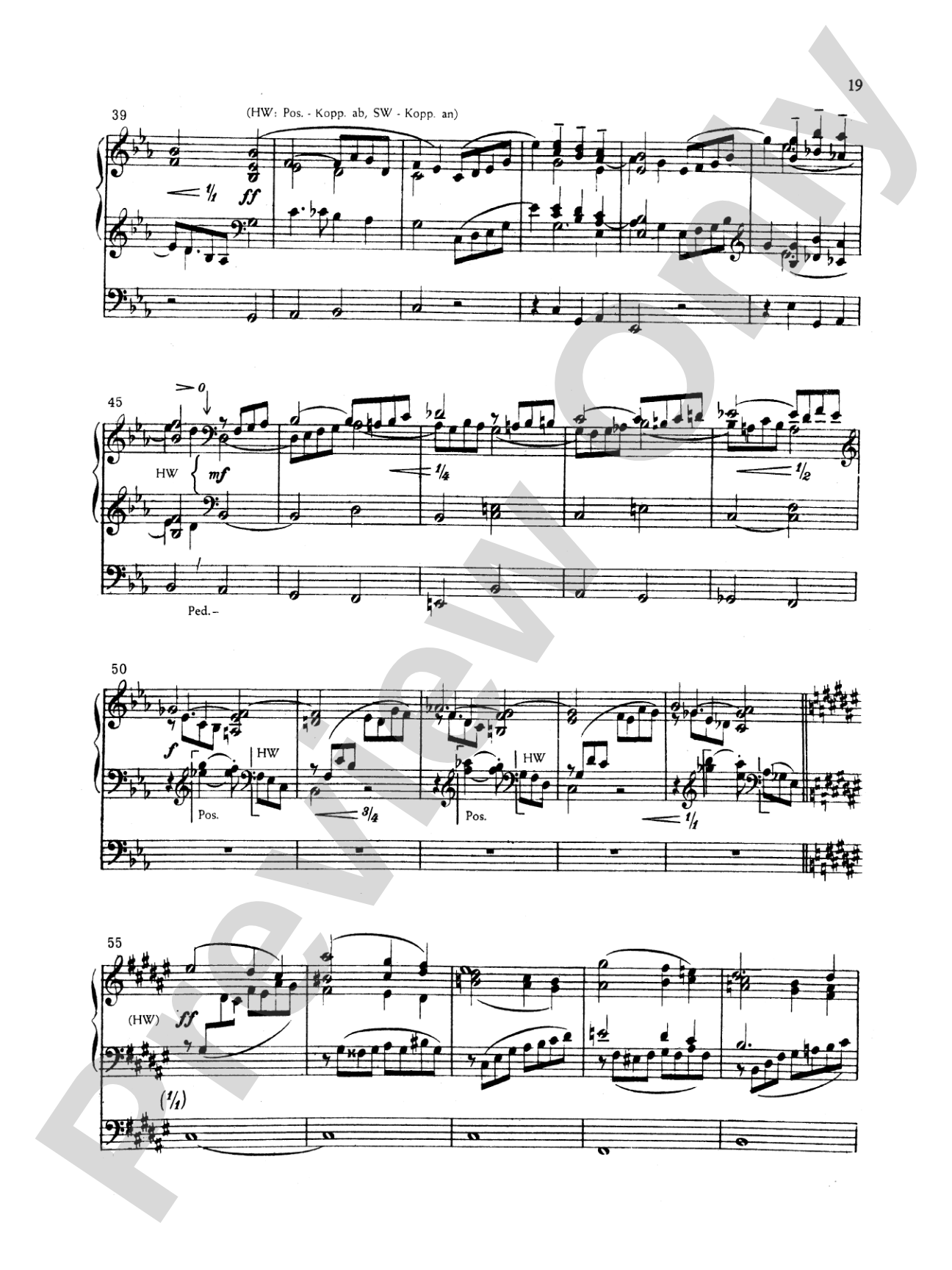 Rheinberger: Two Sonatas - No. 5, Op. 111 and No. 10, Op. 146: Organ Sheet