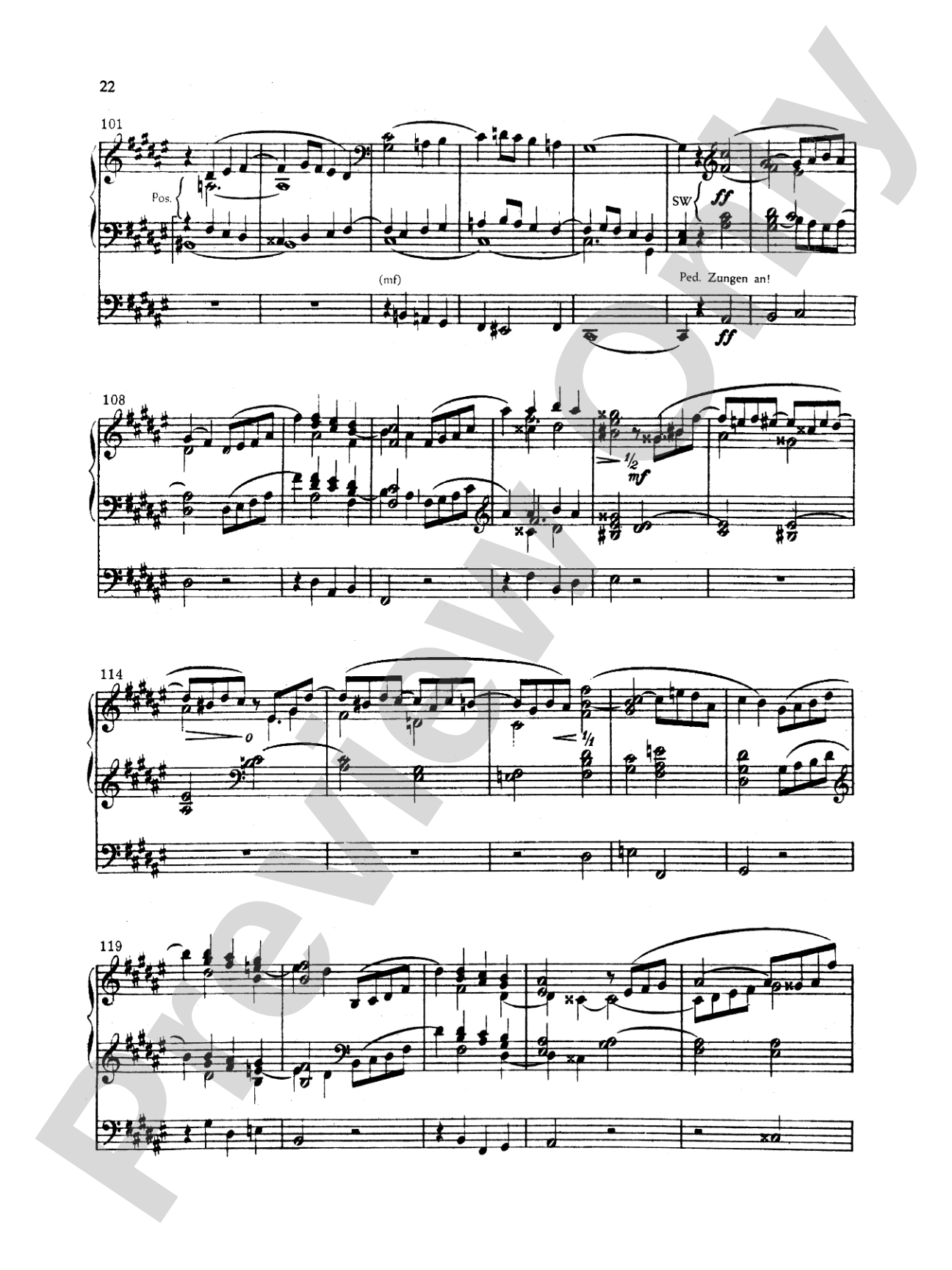 Rheinberger: Two Sonatas - No. 5, Op. 111 and No. 10, Op. 146: Organ Sheet