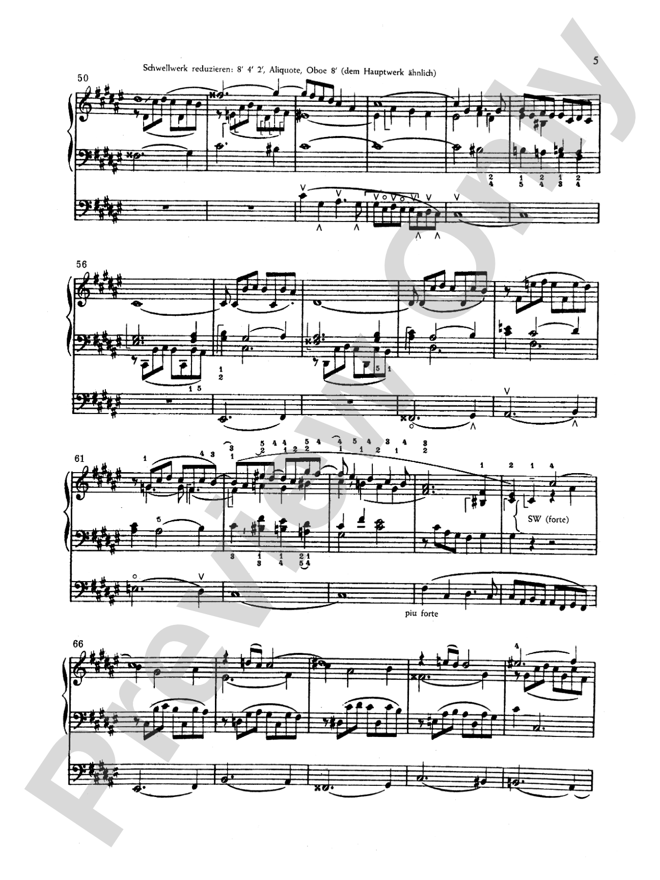 Rheinberger: Two Sonatas - No. 5, Op. 111 and No. 10, Op. 146: Organ Sheet