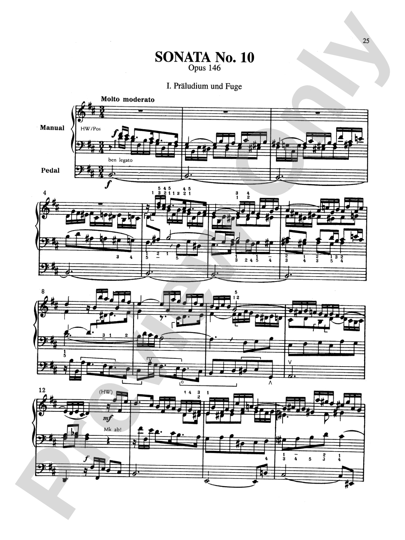 Rheinberger: Two Sonatas - No. 5, Op. 111 and No. 10, Op. 146