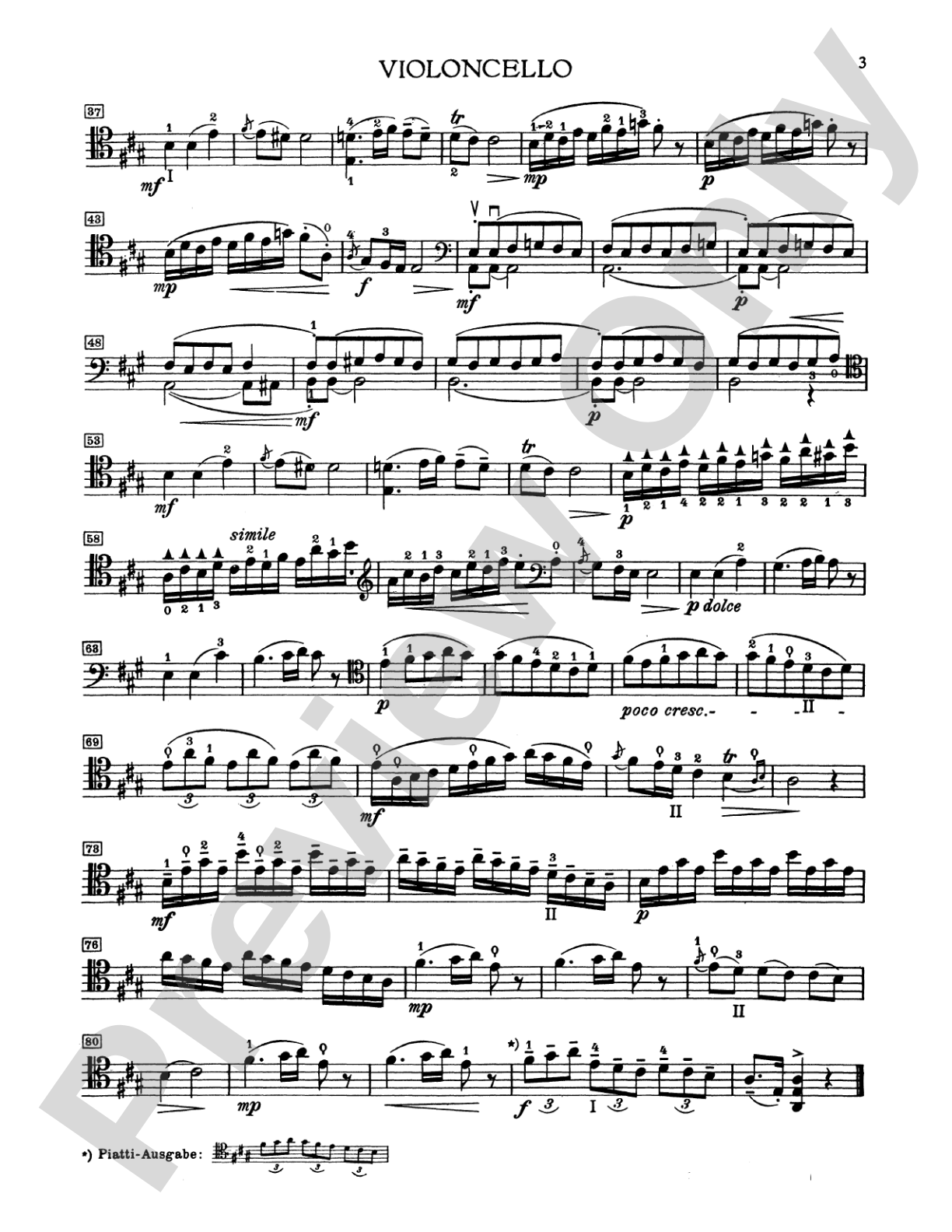 Boccherini: Three Sonatas for Cello and Piano