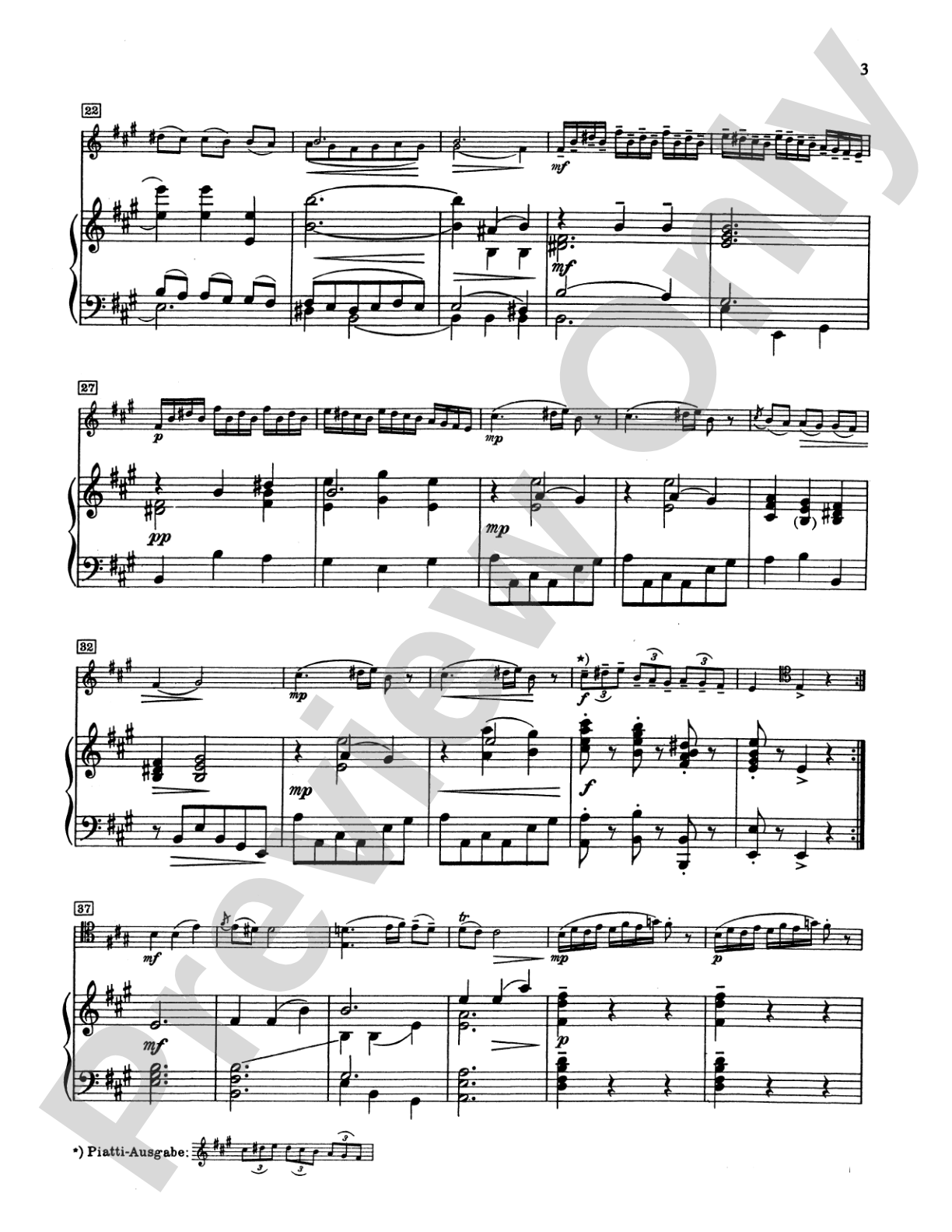 Boccherini: Three Sonatas for Cello and Piano